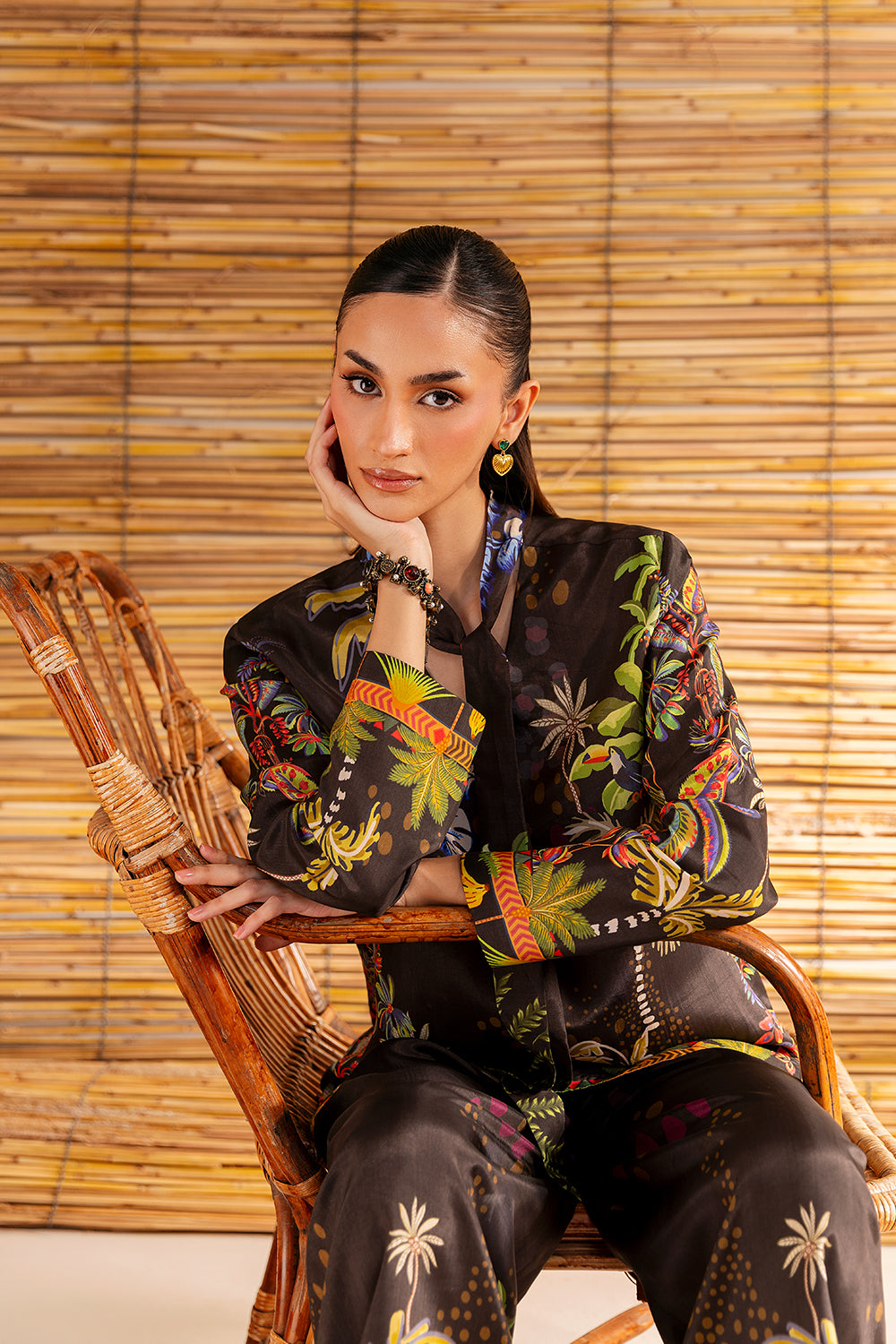 Saira Rizwan | Silk Coords 25 | COCONUT CRUSH - SRSP-25-02 - Official Saira Rizwan stockist in UK - Sakeena London