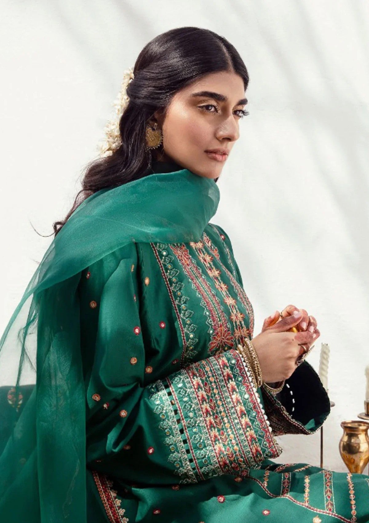 Lawn Collection - Ayzel  - Raqs Festive - AR#3 | Saqafat