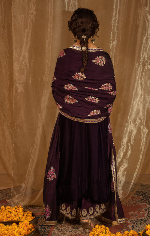 Maya | Raazi Velvet 24 | IBAARAT - Official Maya stockist in UK - Sakeena London