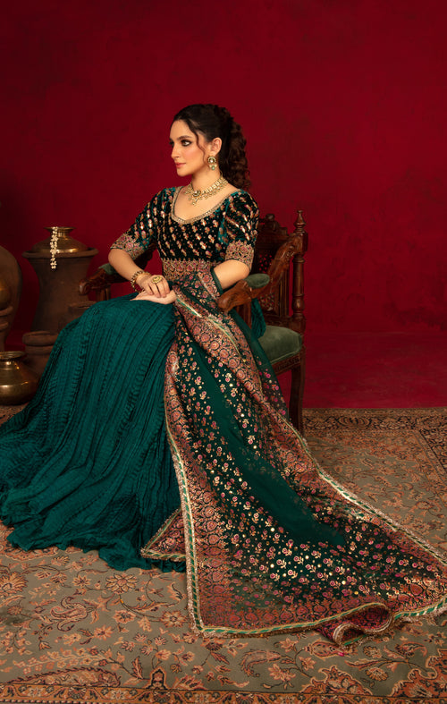 Maya | Raazi Velvet 24 | DILAAB - Official Maya stockist in UK - Sakeena London