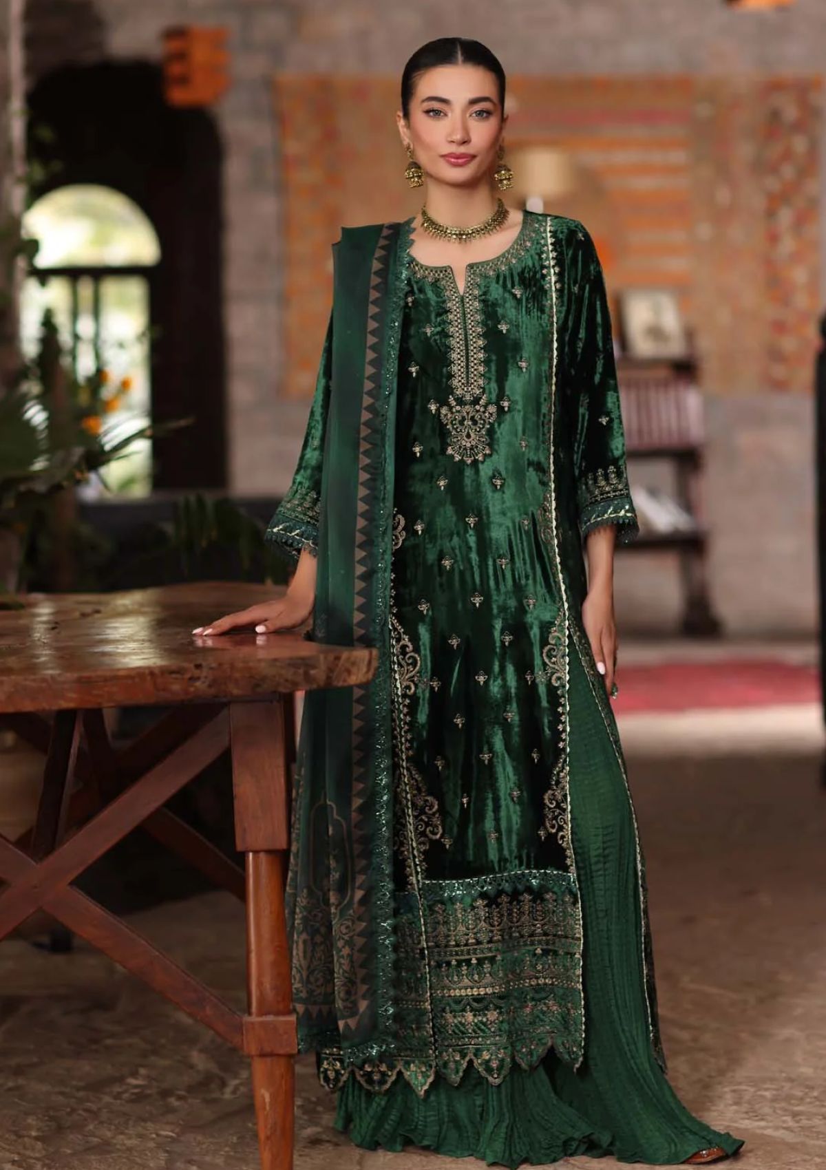 Winter Collection - Noor - Saadia Asad - Suzaanikari - NSK24#11
