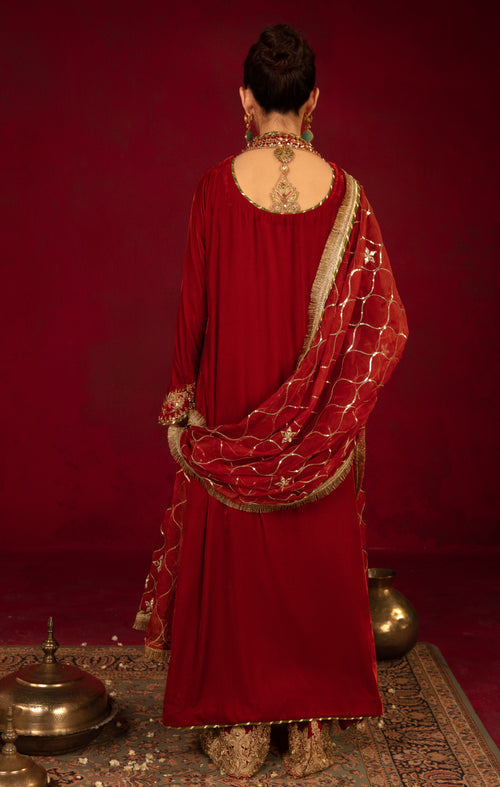 Maya | Raazi Velvet 24 | IMROZ - Official Maya stockist in UK - Sakeena London