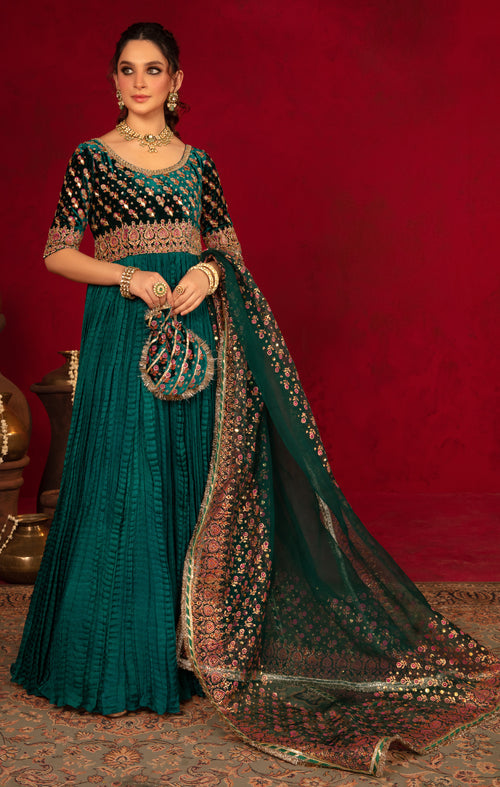 Maya | Raazi Velvet 24 | DILAAB - Official Maya stockist in UK - Sakeena London