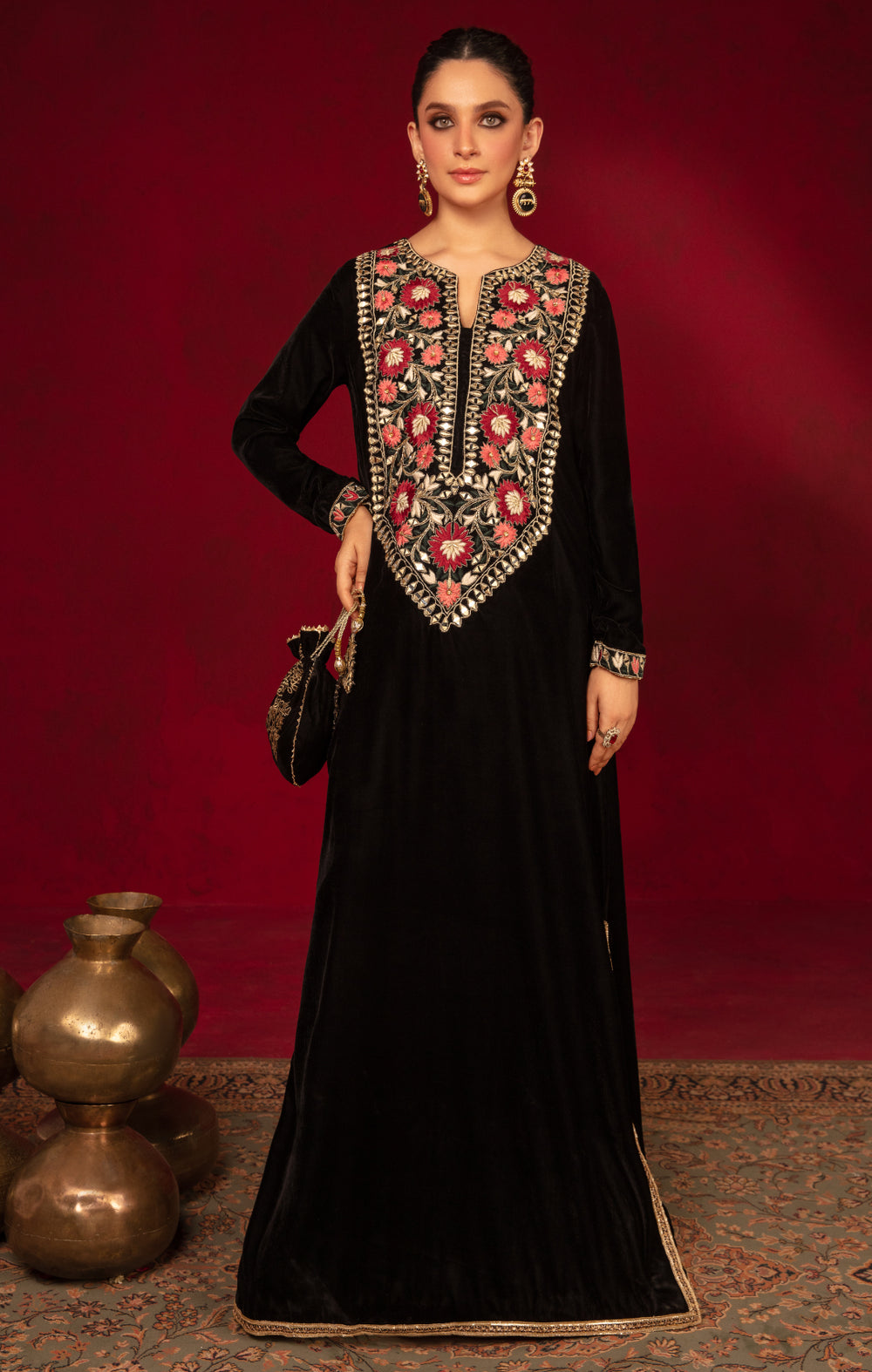 Maya | Raazi Velvet 24 | ZEEST - Official Maya stockist in UK - Sakeena London