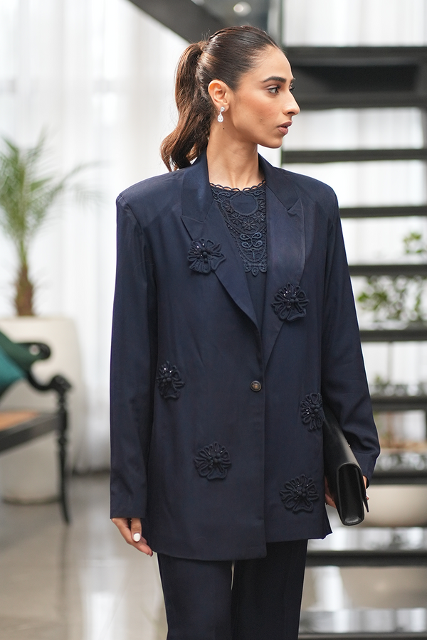 Sana Abbas | La Fiesta | Indigo - Official Sana Abbas stockist in UK - Sakeena London