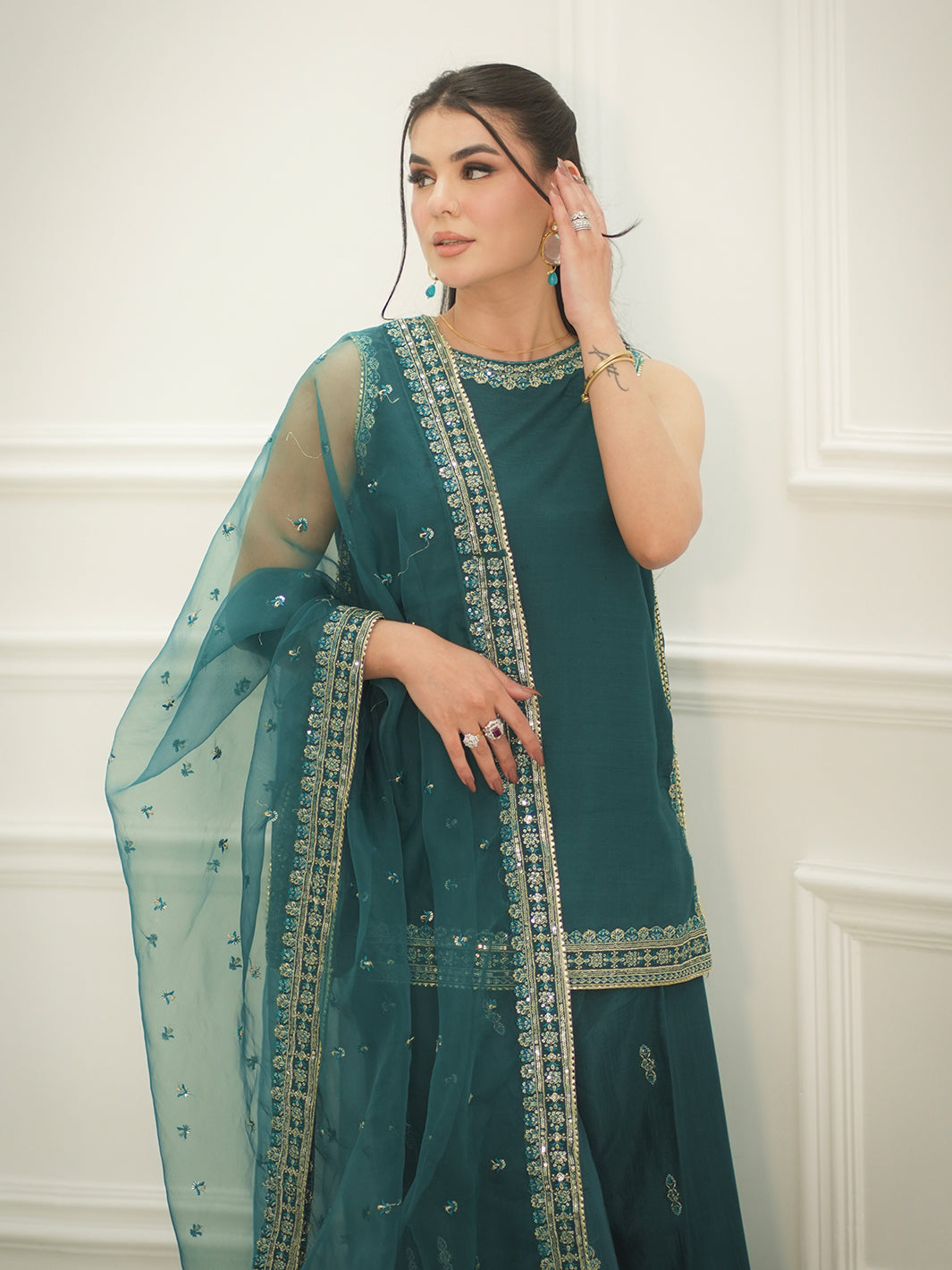 Faiza Faisal | Mayal Festive Pret 25 | SEREN - Official Faiza Faisal stockist in UK - Sakeena London