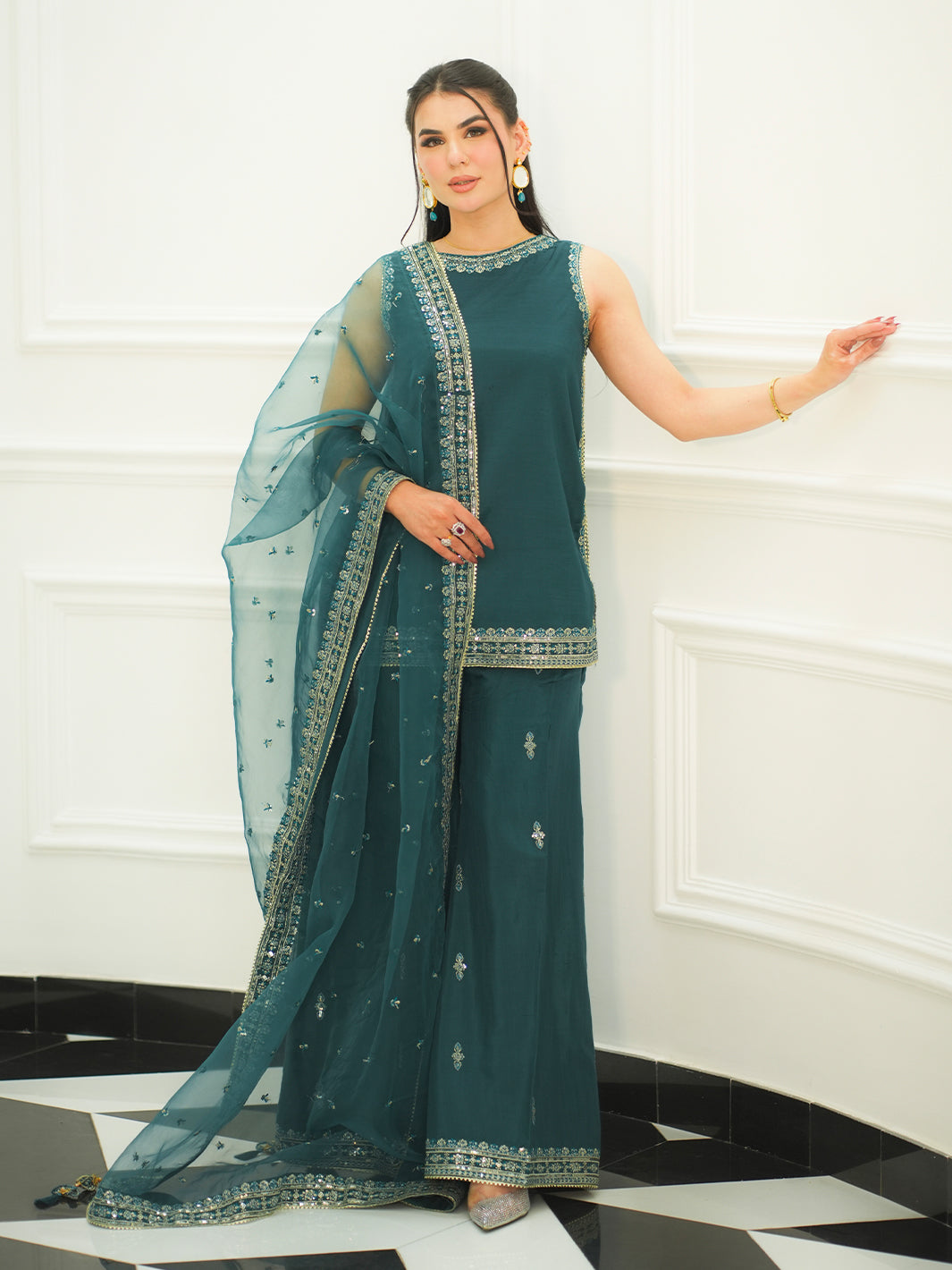 Faiza Faisal | Mayal Festive Pret 25 | SEREN - Official Faiza Faisal stockist in UK - Sakeena London