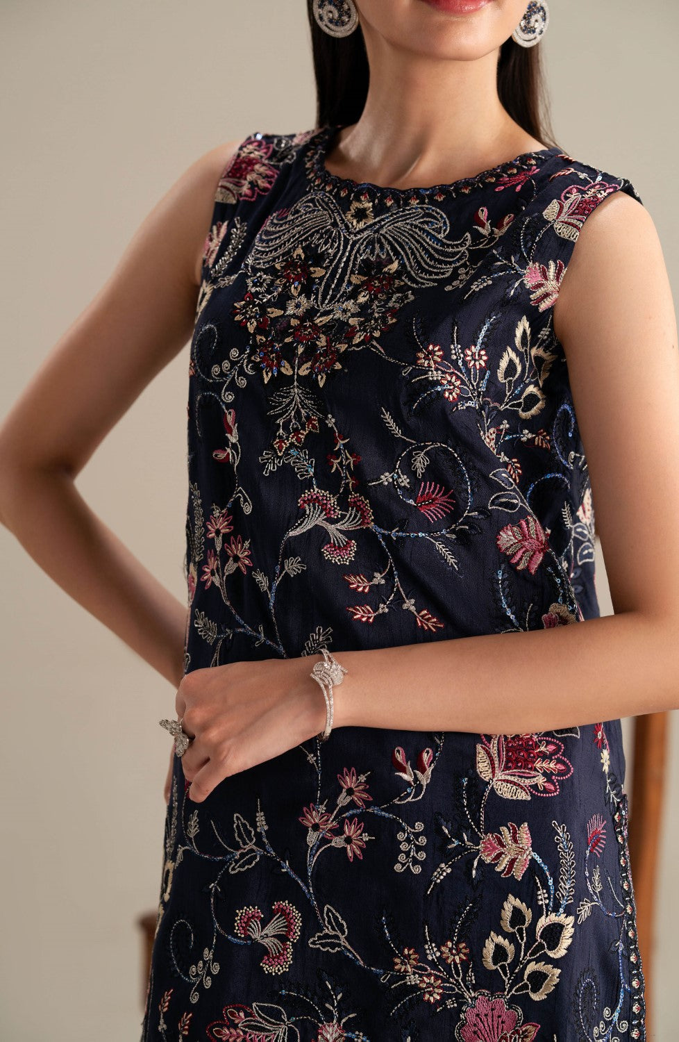 Maryum N Maria | Lagom Ready to Wear | CALLA - MS-24196/996 - Official Maryum N Maria stockist in UK - Sakeena London
