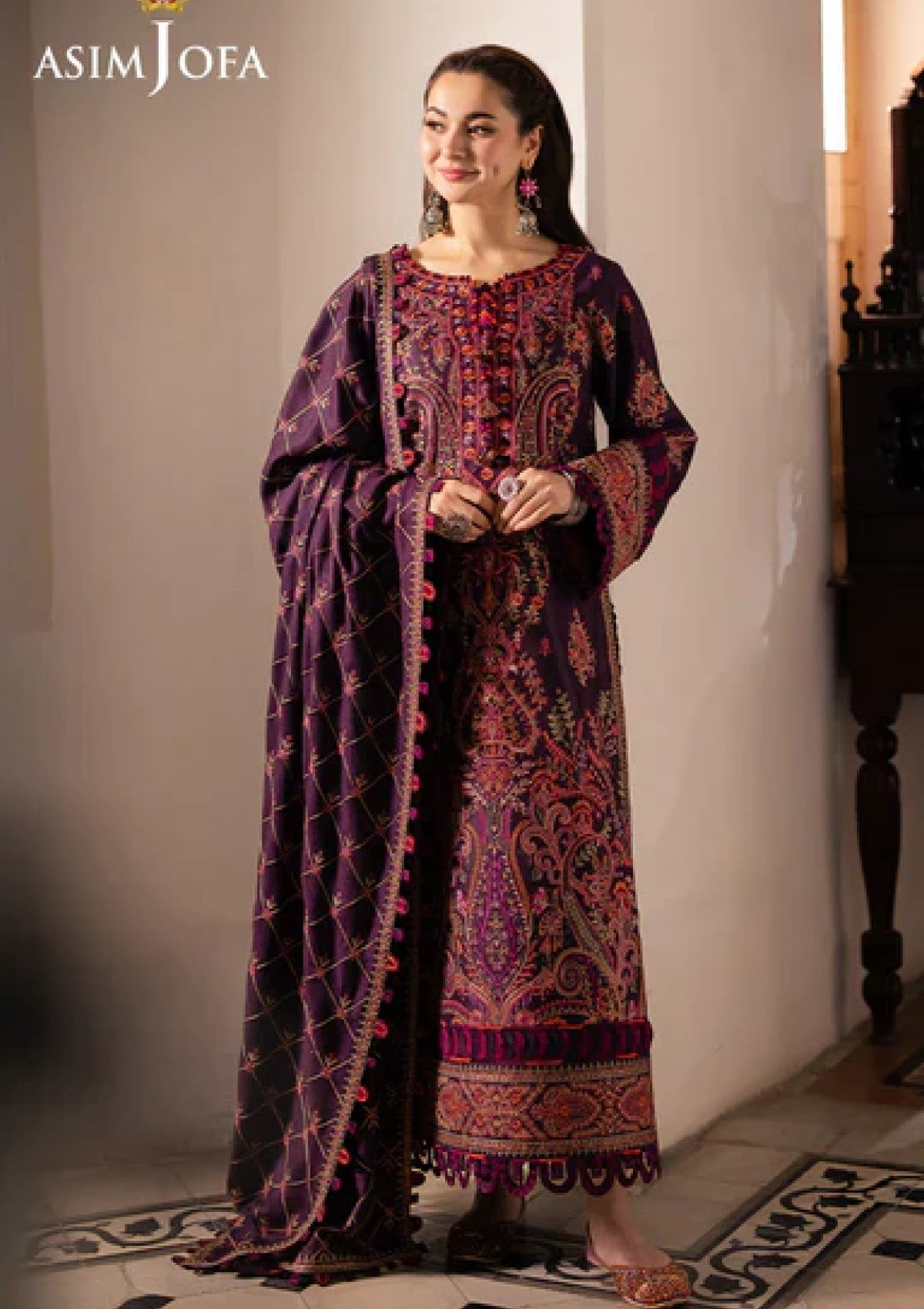 Winter Collection - Asim Jofa - Pashmina - AJKI - 02