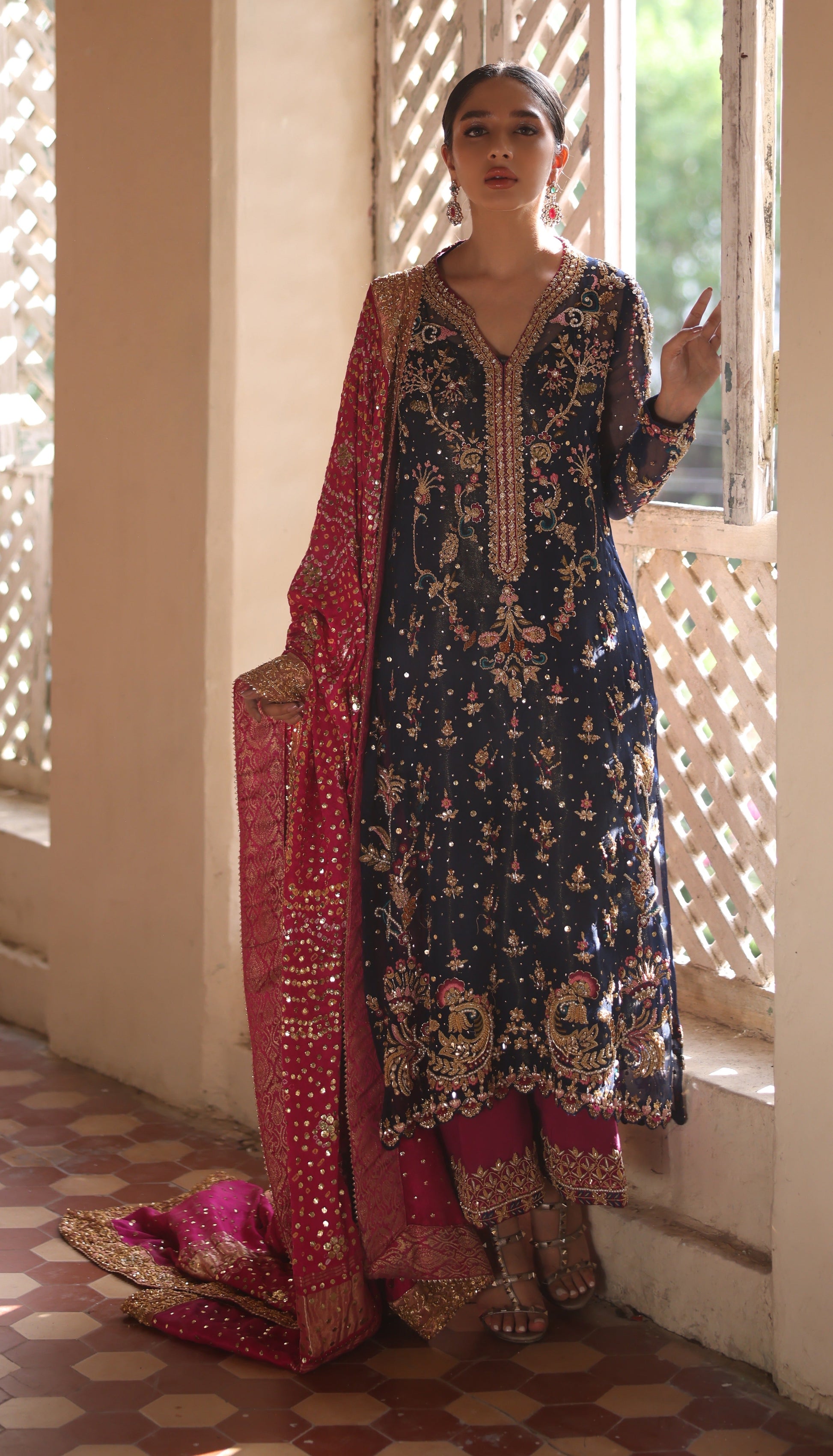 Mina Hasan | Formal Wedding Dresses | MHC-1056 - Official Mina Hasan stockist in UK - Sakeena London