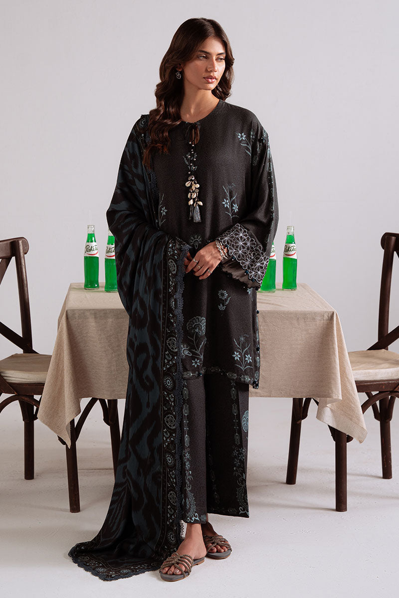 Cross Stitch | Khaddar Linen 25 | SHADOW TEAL - Official Cross Stitch stockist in UK - Sakeena London