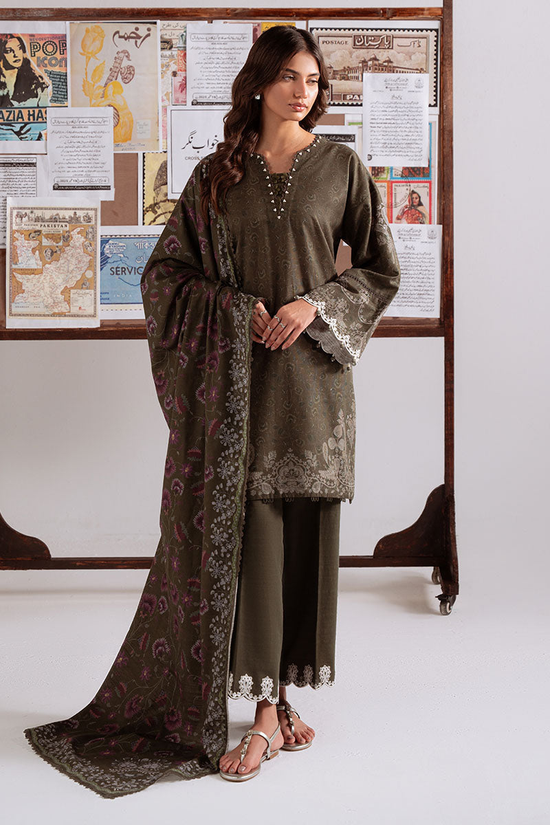 Cross Stitch | Khaddar Linen 25 | OLIVE CHARM - Official Cross Stitch stockist in UK - Sakeena London