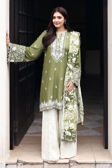 Cross Stitch | Khaddar Linen 25 | MOSS REVERIE - Official Cross Stitch stockist in UK - Sakeena London