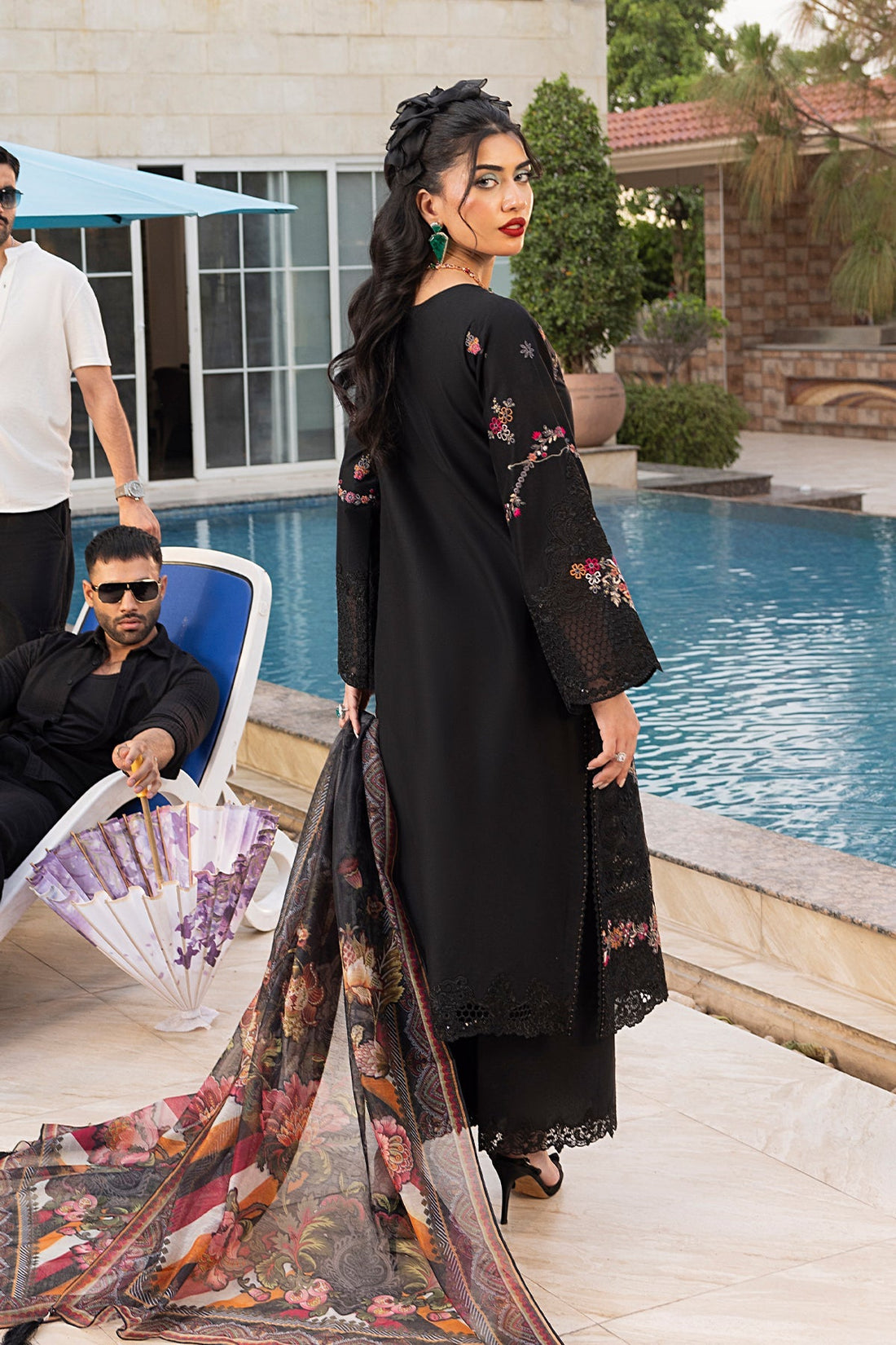 Imrozia Premium | Rang e Bahar | IP-132 HAZEL - Official Imrozia Premium stockist in UK - Sakeena London