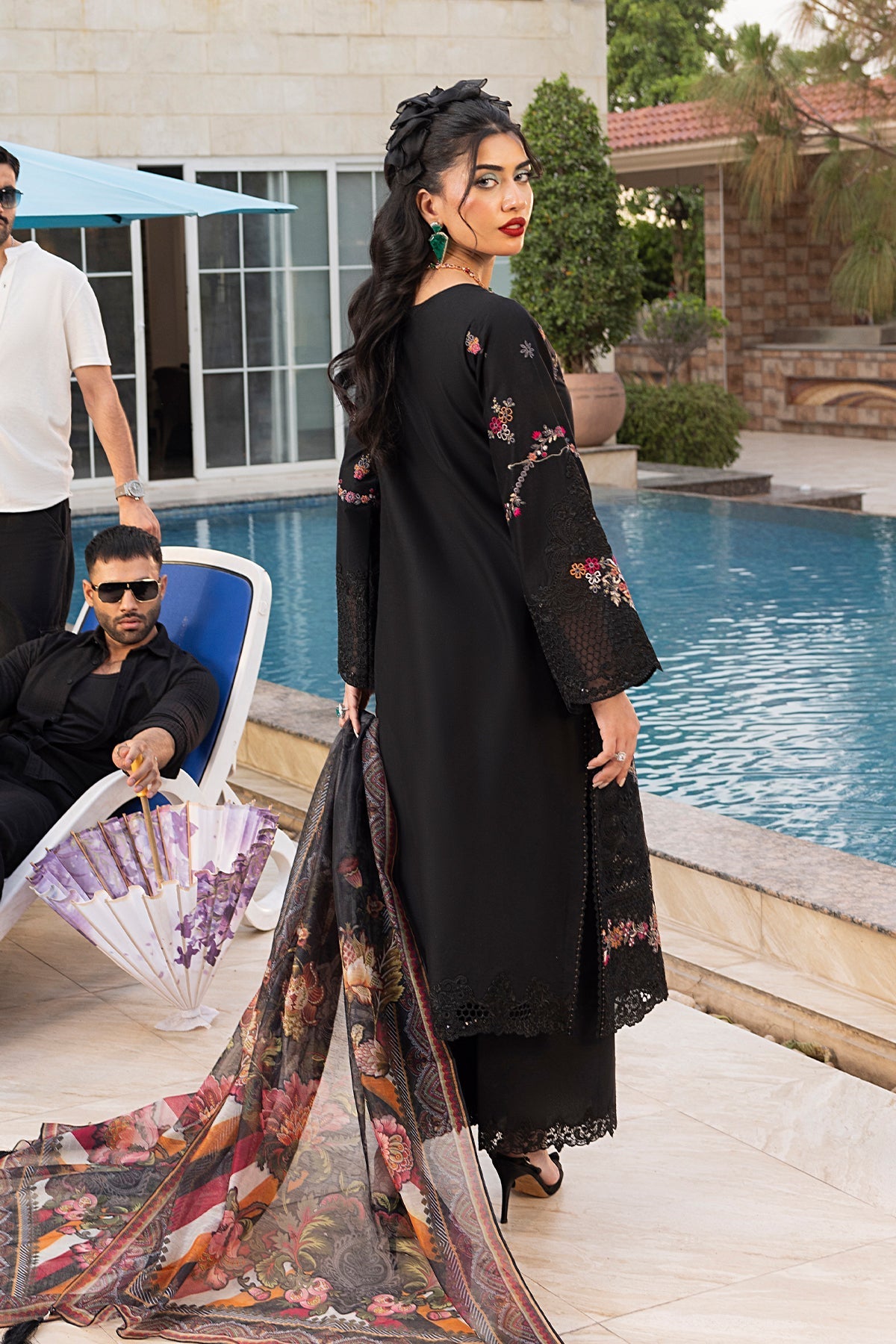Imrozia Premium | Rang e Bahar | IP-132 HAZEL - Official Imrozia Premium stockist in UK - Sakeena London