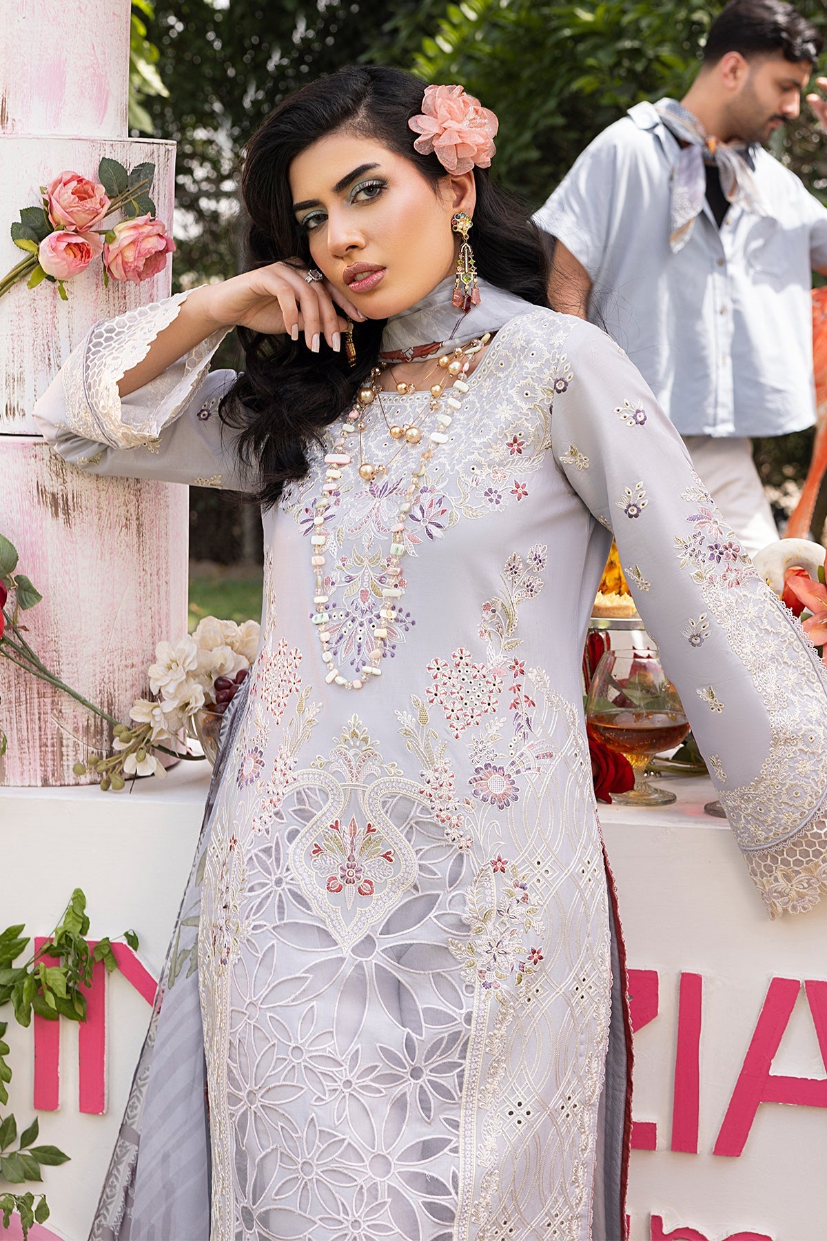 Imrozia Premium | Rang e Bahar | IP-133 EAHAAL - Official Imrozia Premium stockist in UK - Sakeena London