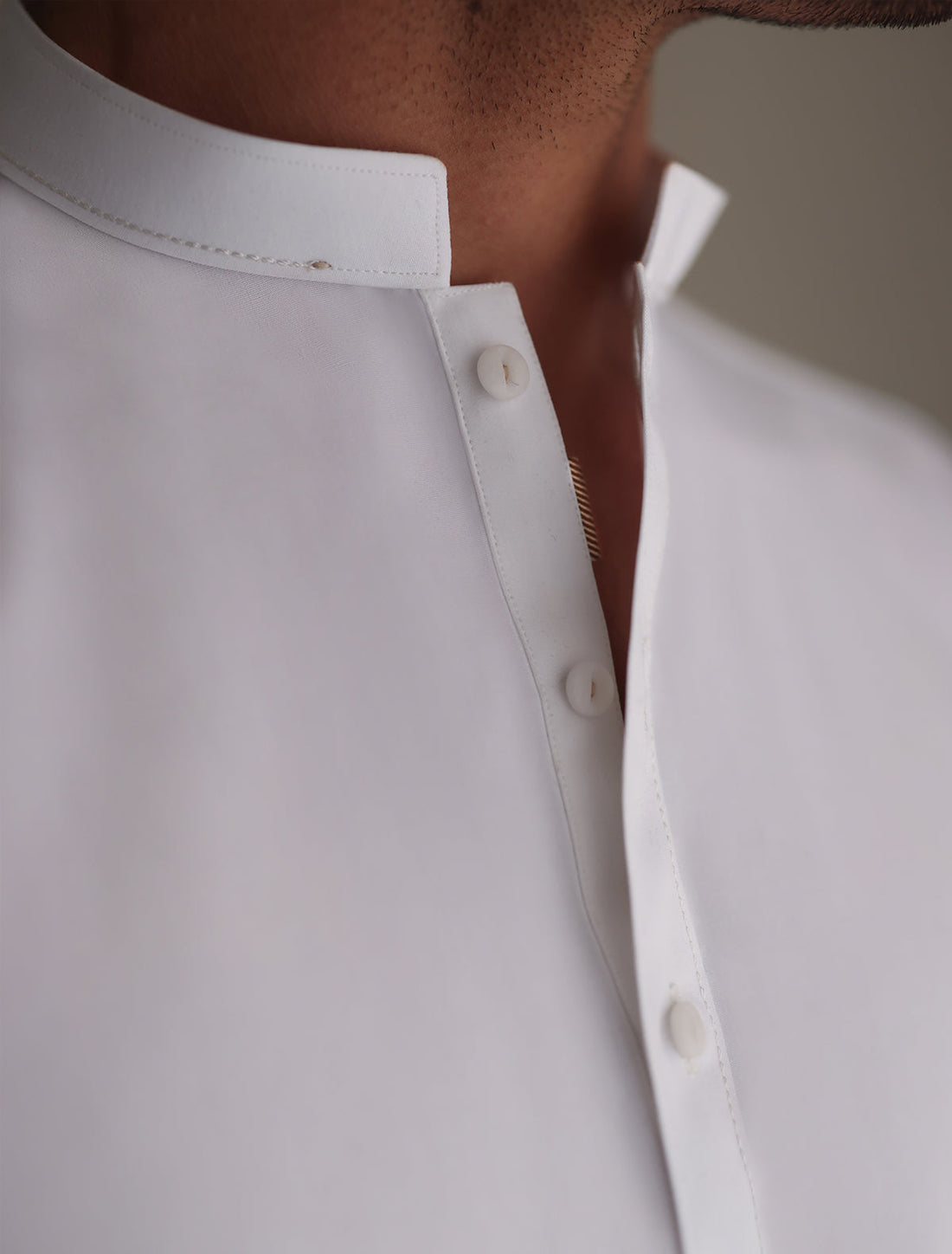Pakistani Menswear | Ismail Farid - WHITE KURTA PAJAMA - Official Sakeena London Ltd. stockist in UK - Sakeena London
