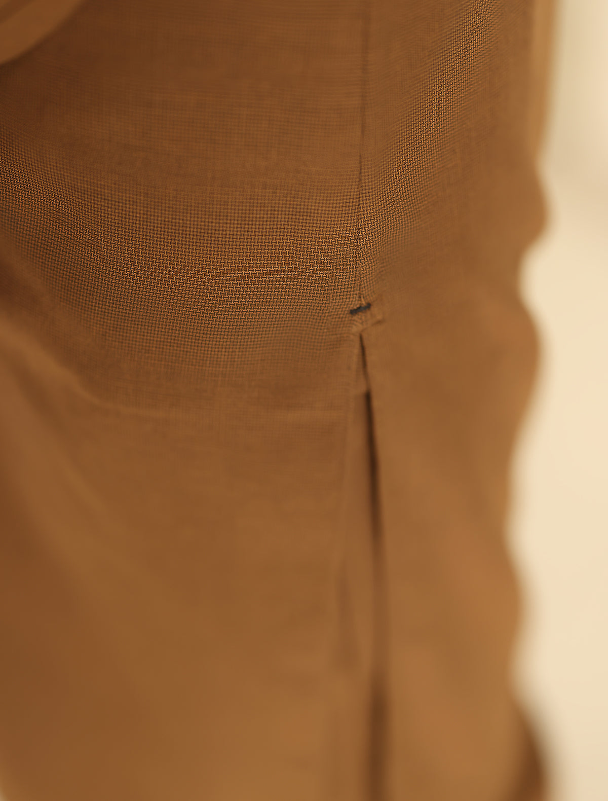 Pakistani Menswear | Ismail Farid - TAN KURTA PAJAMA - Official Sakeena London Ltd. stockist in UK - Sakeena London