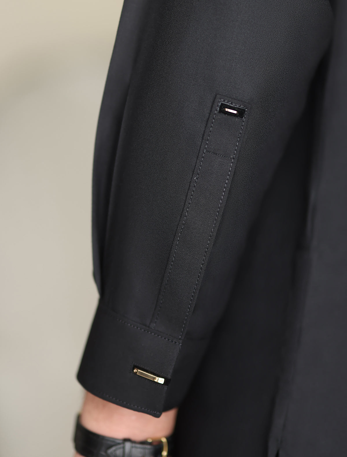 Pakistani Menswear | Ismail Farid - JET BLACK OUTFIT - Official Sakeena London Ltd. stockist in UK - Sakeena London