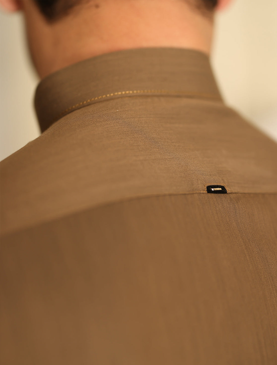 Pakistani Menswear | Ismail Farid - TAN KAMEEZ SHALWAR - Official Sakeena London Ltd. stockist in UK - Sakeena London