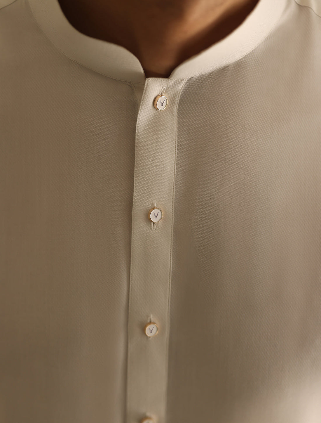 Pakistani Menswear | Ismail Farid - OFF-WHITE PREMIUM KAMEEZ SHALWAR - Official Sakeena London Ltd. stockist in UK - Sakeena London