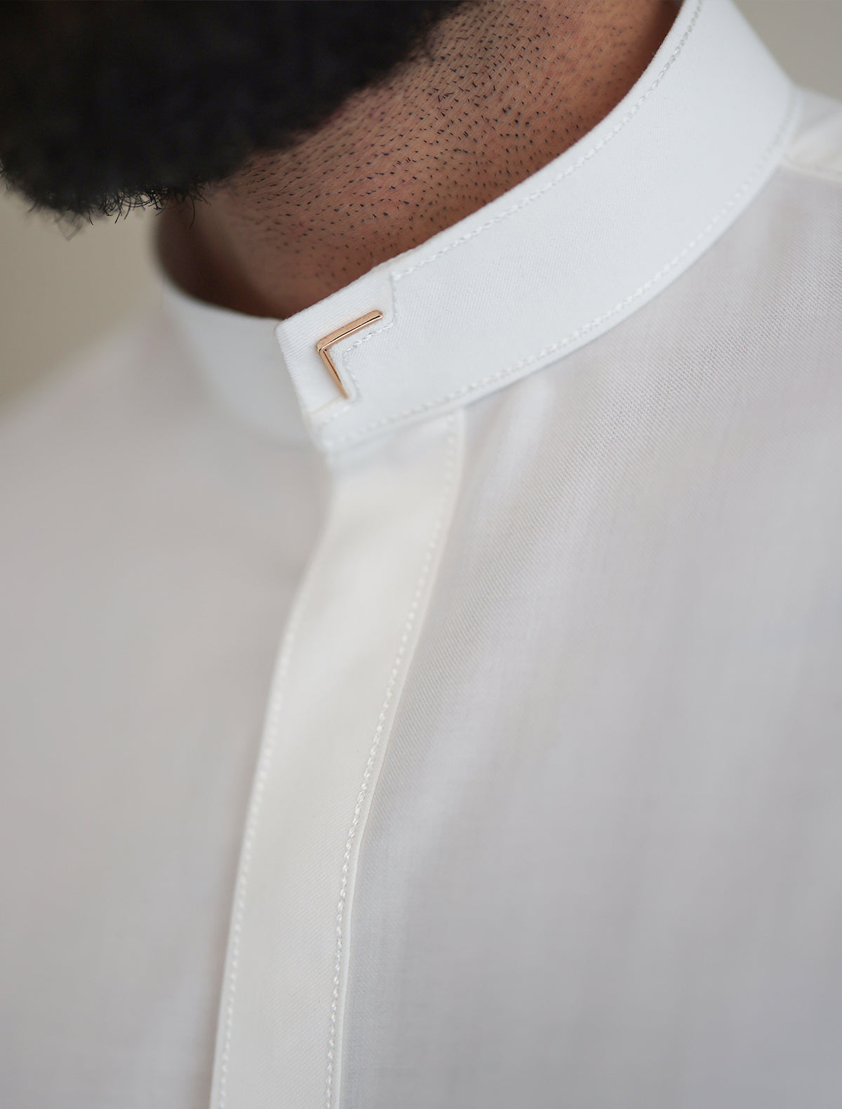 Pakistani Menswear | Ismail Farid - OFF-WHITE KURTA PAJAMA - Official Sakeena London Ltd. stockist in UK - Sakeena London