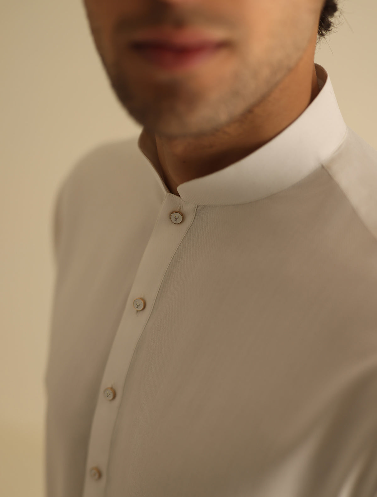 Pakistani Menswear | Ismail Farid - OFF-WHITE PREMIUM KAMEEZ SHALWAR - Official Sakeena London Ltd. stockist in UK - Sakeena London