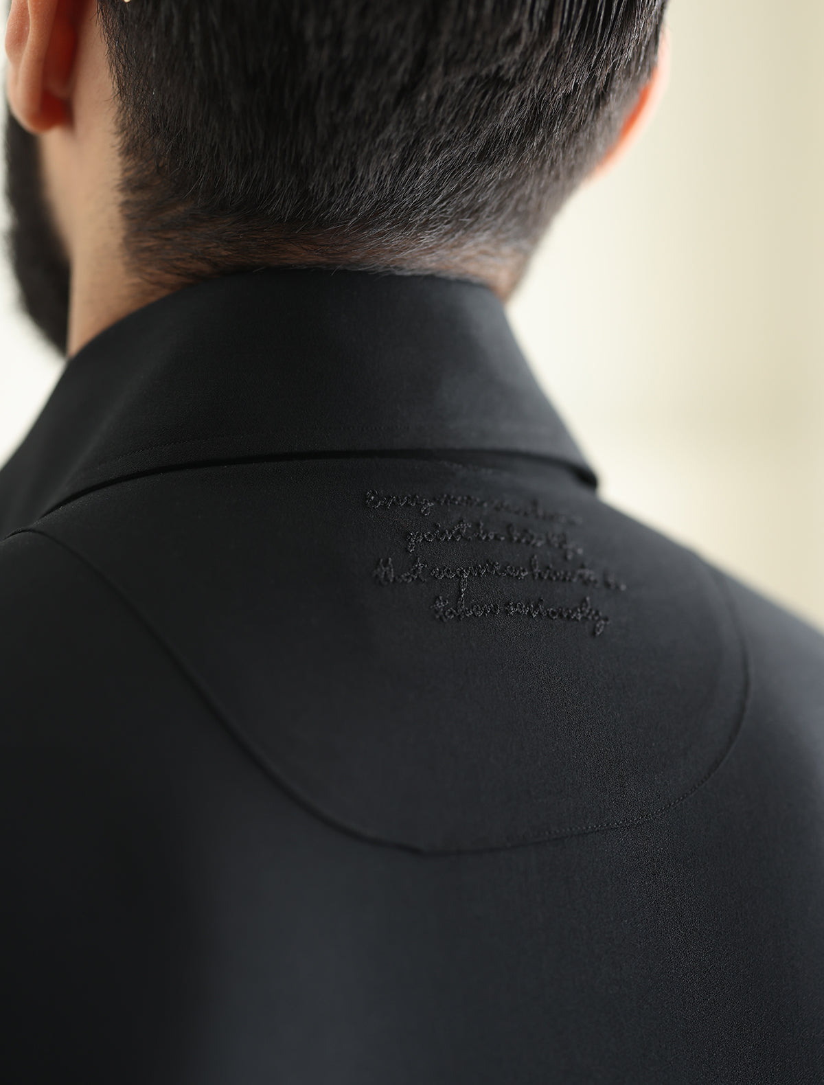 Pakistani Menswear | Ismail Farid - BLACK DESIGNER KURTA PAJAMA - Official Sakeena London Ltd. stockist in UK - Sakeena London