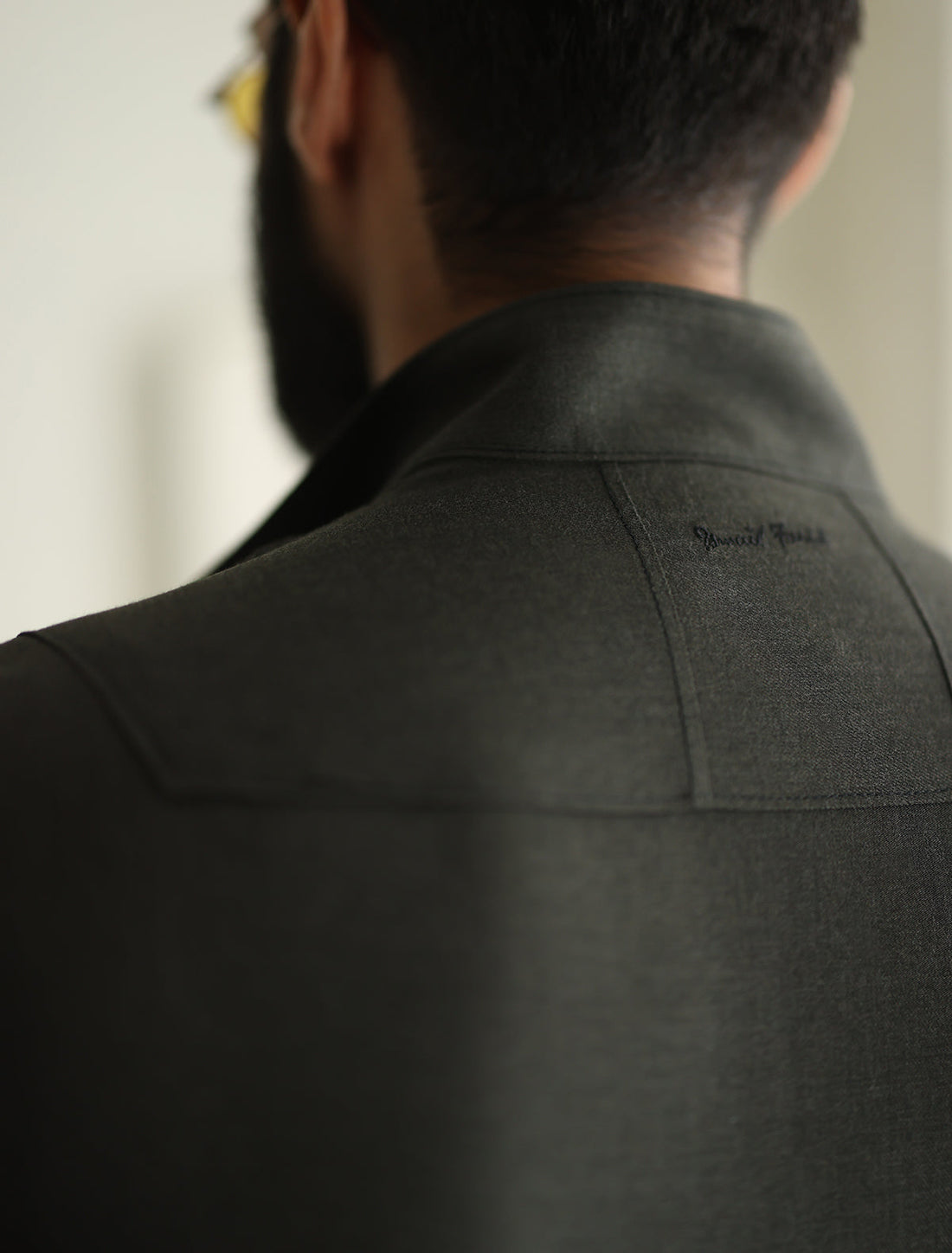 Pakistani Menswear | Ismail Farid - GRAY DESIGNER KURTA PAJAMA - Official Sakeena London Ltd. stockist in UK - Sakeena London