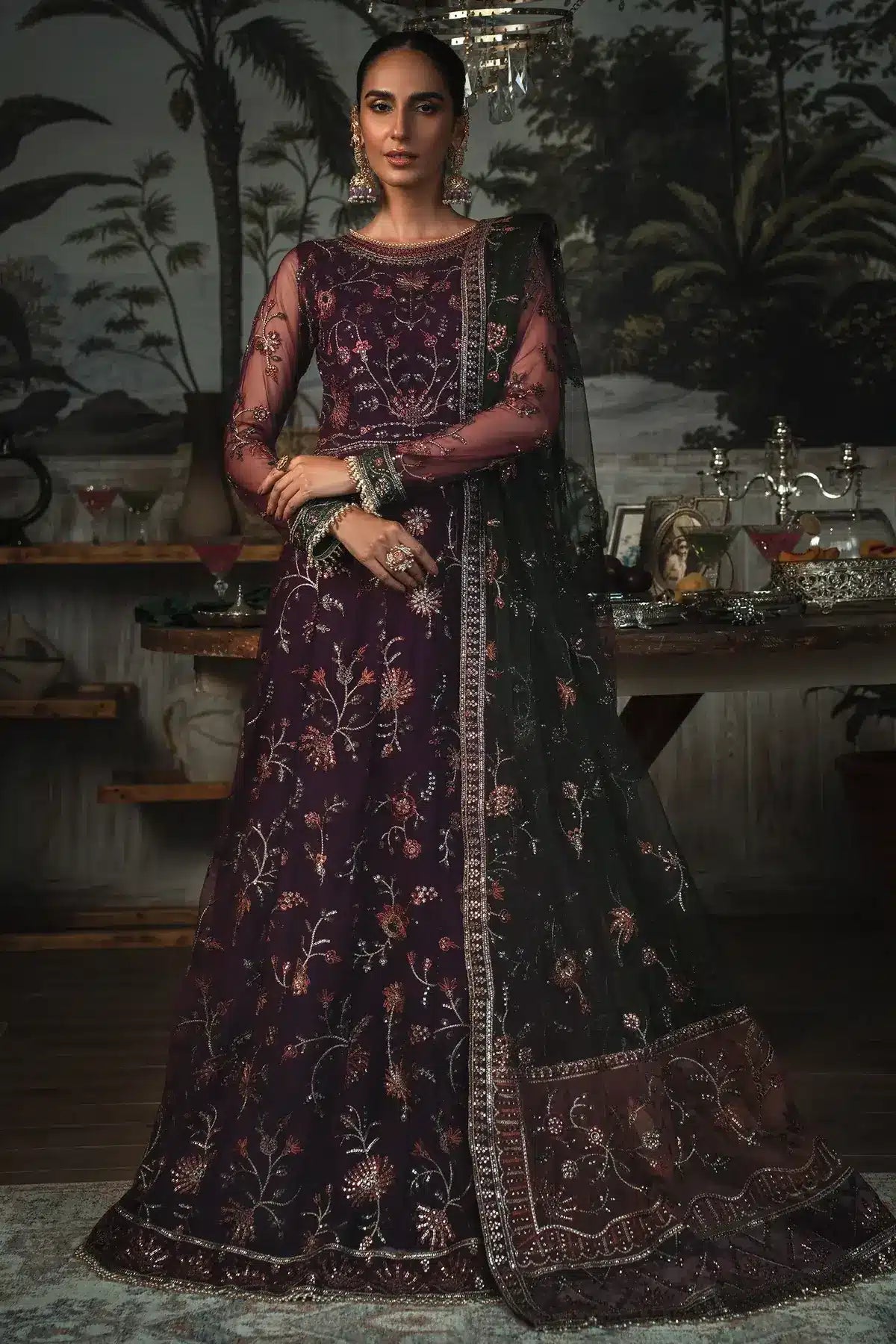 Zarif | LA ROSELLA Formals | ZLR 02 HELEN - Official Zarif stockist in UK - Sakeena London