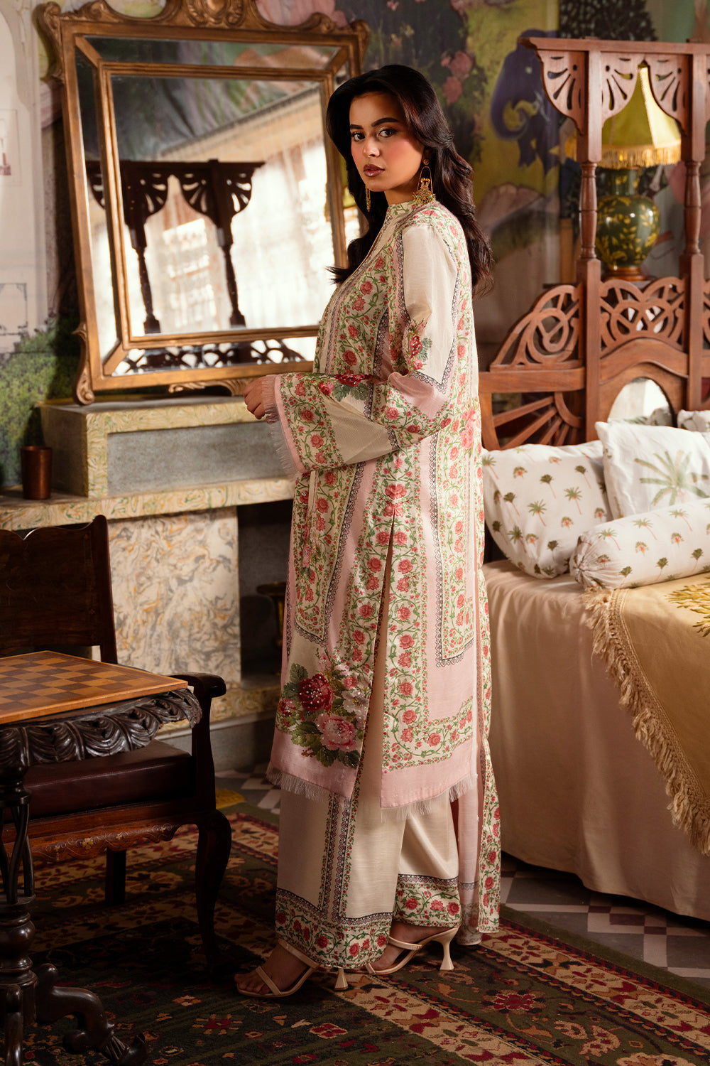 Saira Rizwan | Dahini Silk Pret | ADELIA -SRLP07-25 - Official Saira Rizwan stockist in UK - Sakeena London