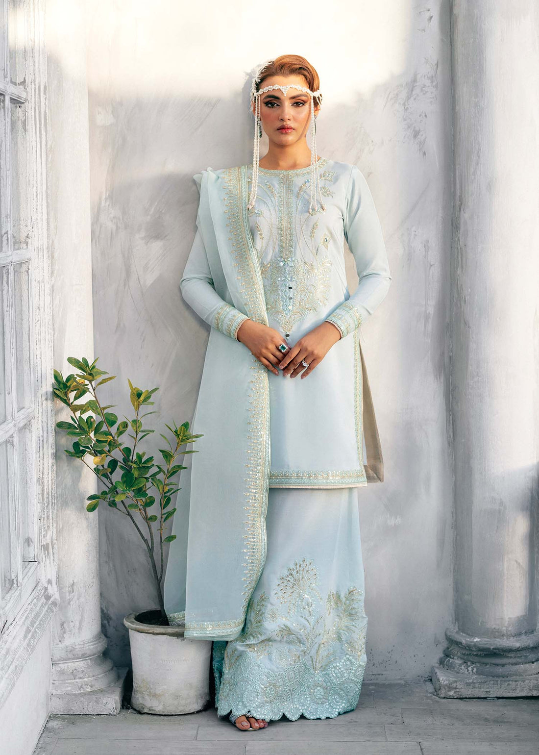 Jamnii | Jasmine Formals | AQUA BLOOM - Official Jamnii stockist in UK - Sakeena London