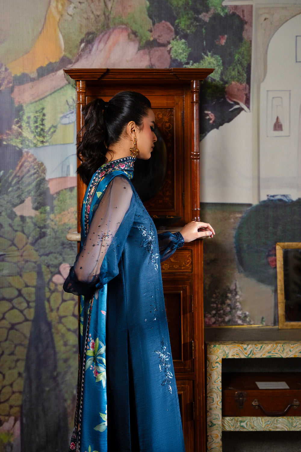 Saira Rizwan | Dahini Silk Pret | SIAN -SRLP03-25 - Official Saira Rizwan stockist in UK - Sakeena London