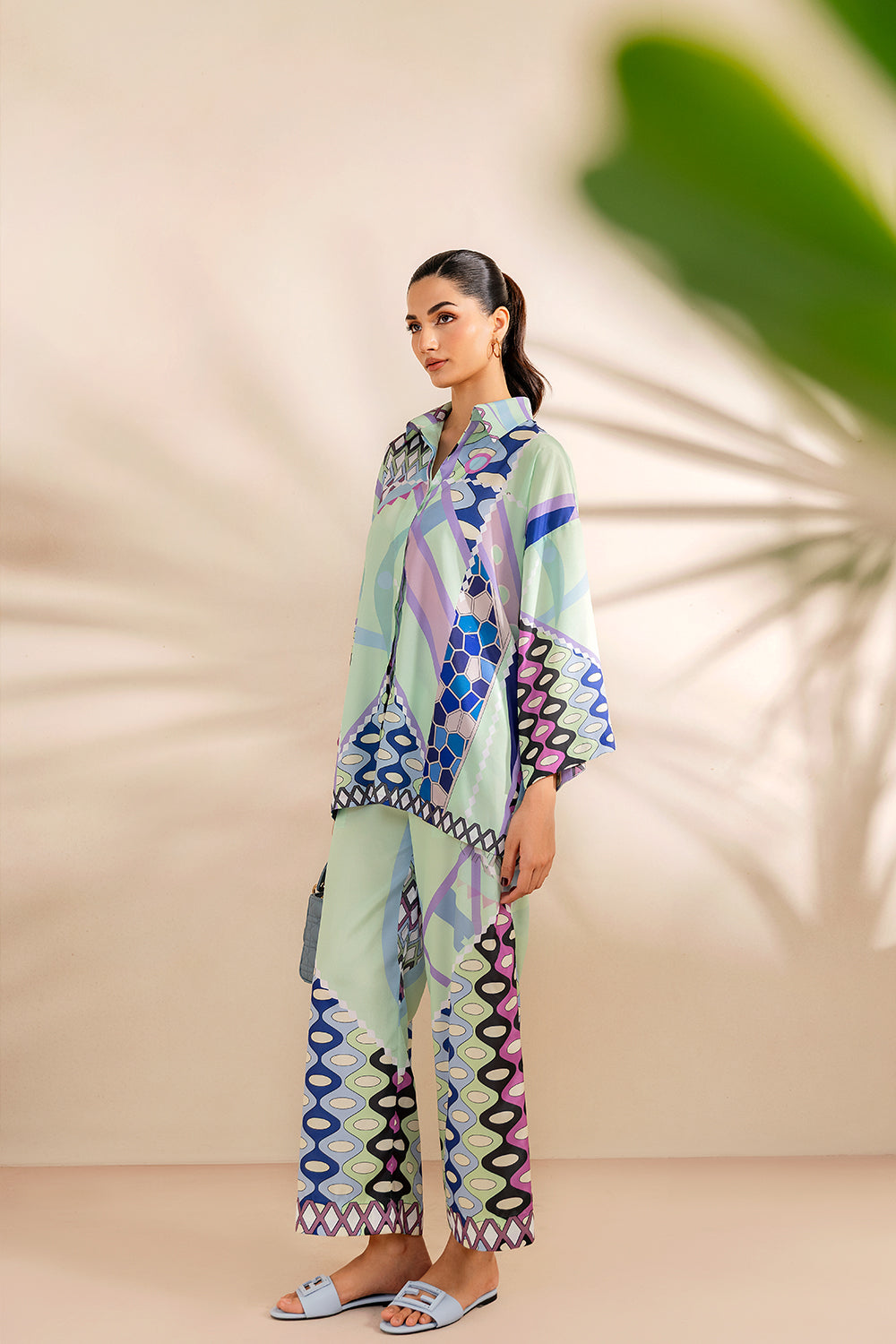 Saira Rizwan | Silk Coords 25 | PARADISE PRISM - SRSP-25-05 - Official Saira Rizwan stockist in UK - Sakeena London