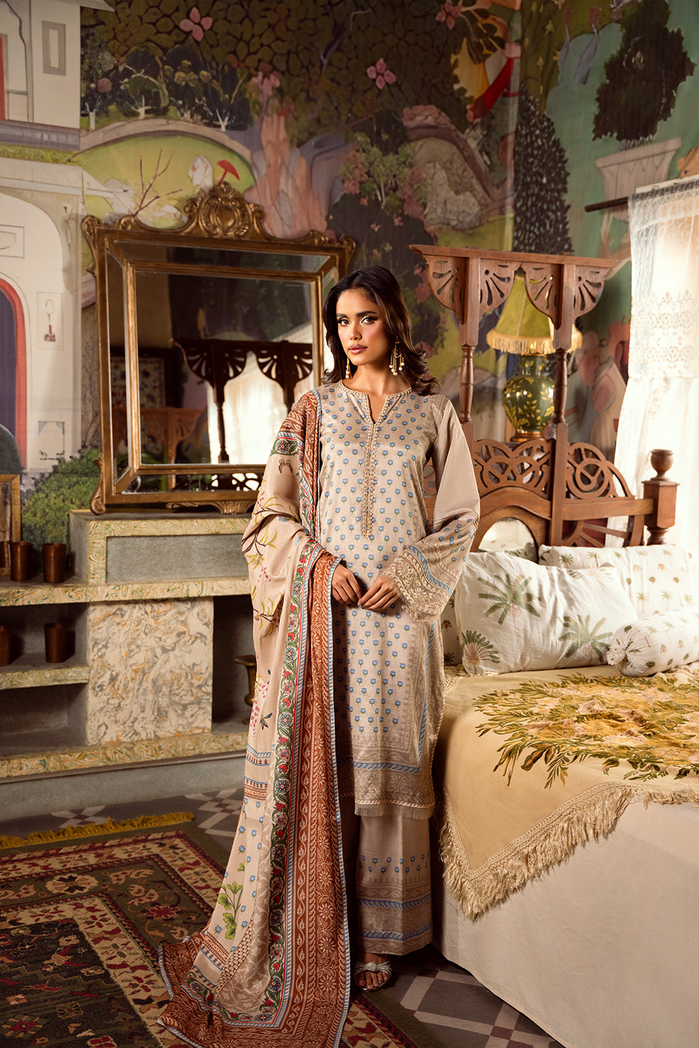 Saira Rizwan | Dahini Silk Pret | MERCINA - SRLP06-25 - Official Saira Rizwan stockist in UK - Sakeena London