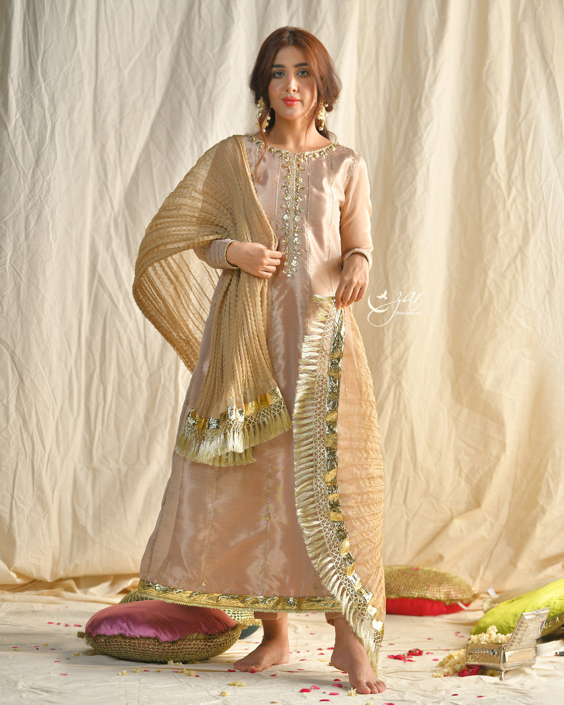 Zar | Formals Wear | Pink - Official Zar stockist in UK - Sakeena London