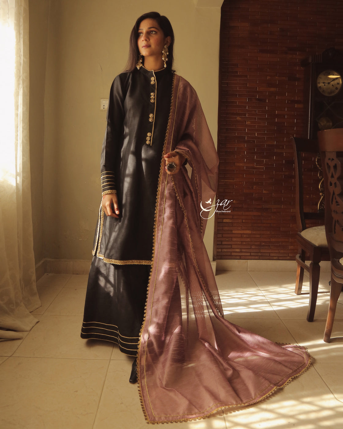 Zar | Formals Wear | Black - Official Zar stockist in UK - Sakeena London