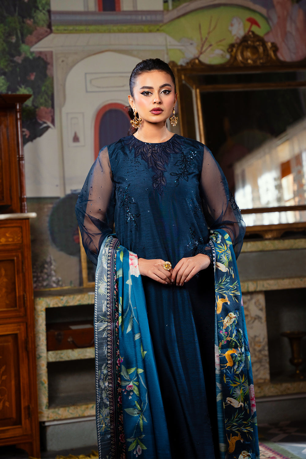 Saira Rizwan | Dahini Silk Pret | SIAN -SRLP03-25 - Official Saira Rizwan stockist in UK - Sakeena London