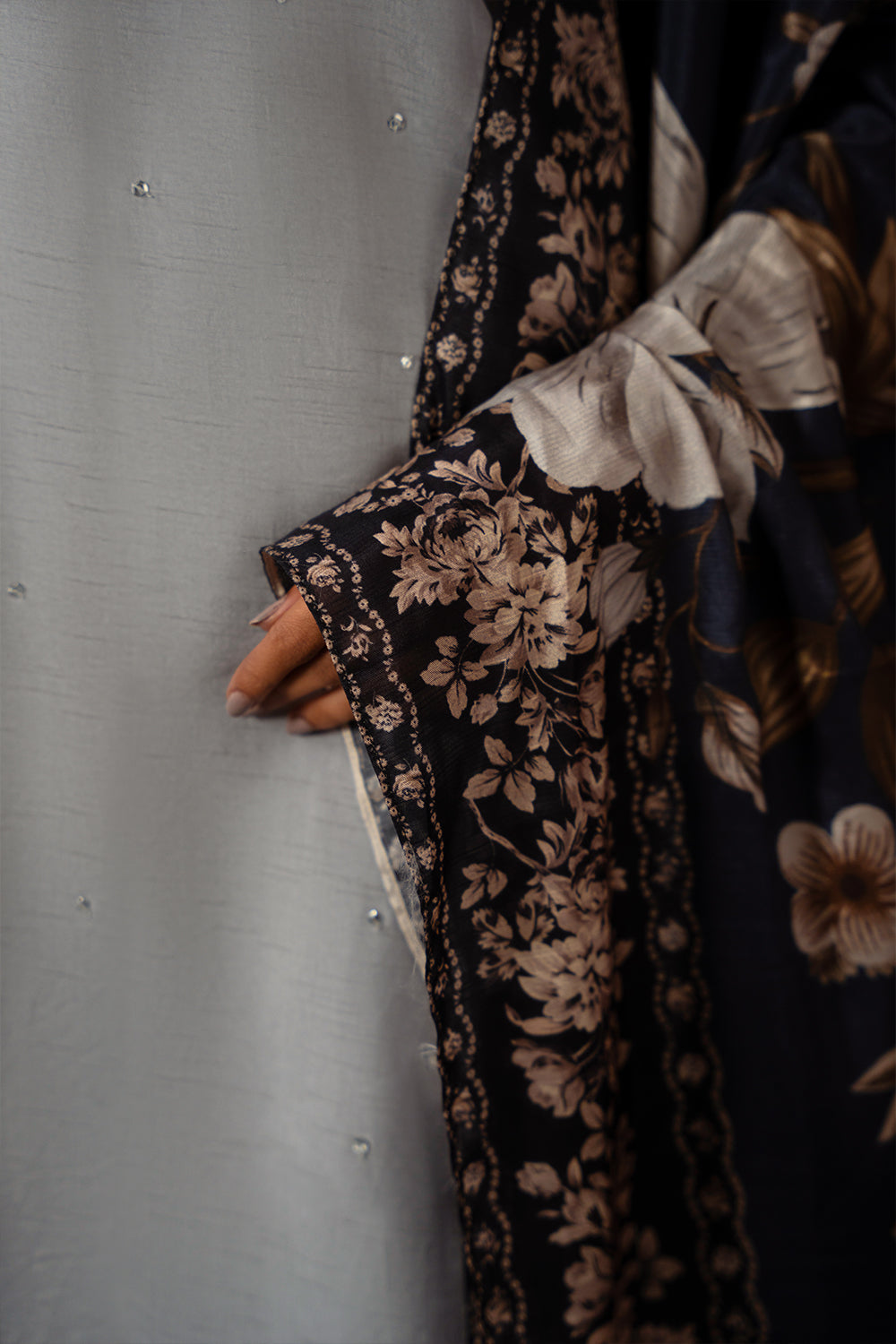 Saira Rizwan | Dahini Silk Pret | SWAN - SRLP04-25 - Official Saira Rizwan stockist in UK - Sakeena London