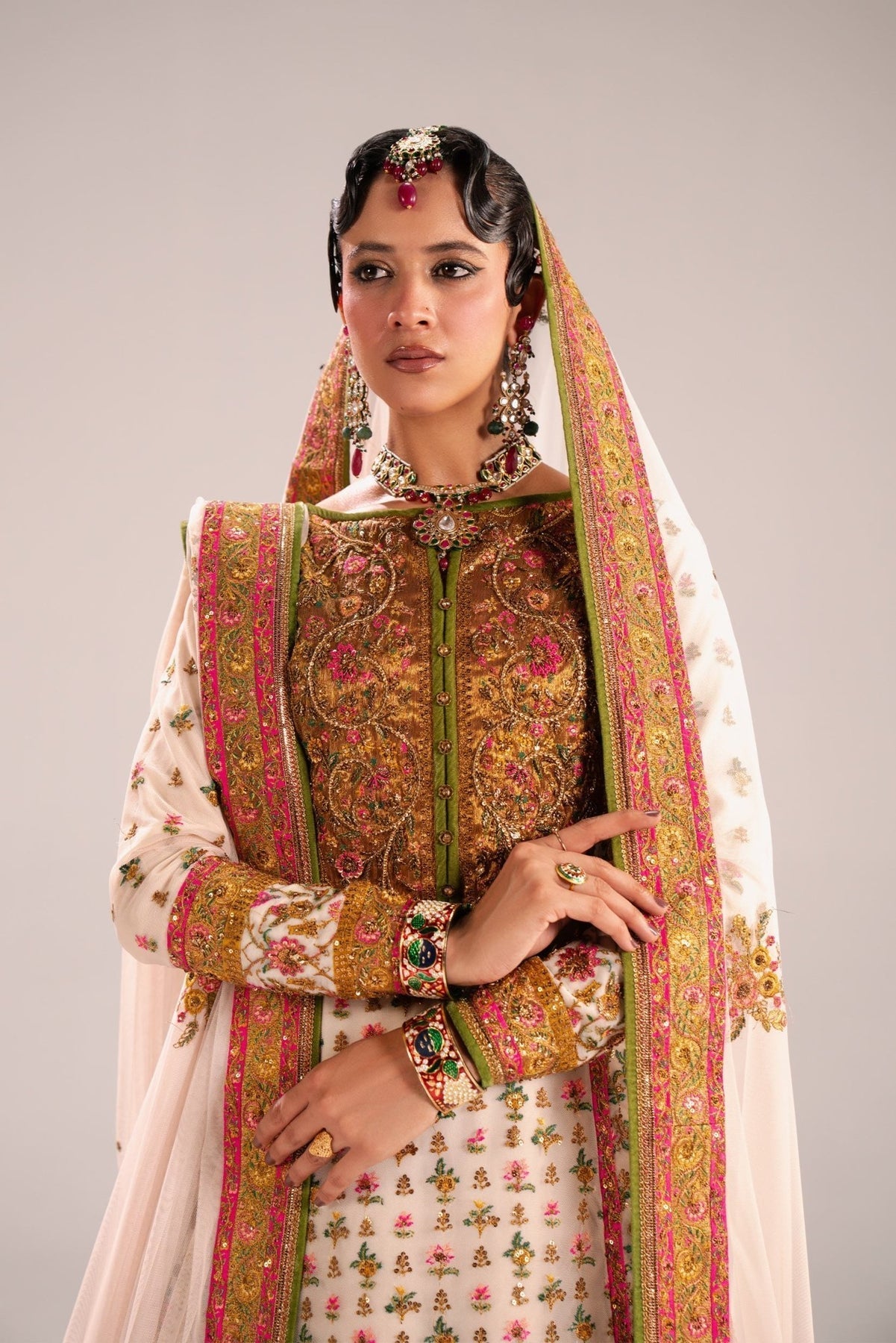 Fahad Hussayn | Mutanjan Bridals | Kashida - Official Fahad Hussayn stockist in UK - Sakeena London