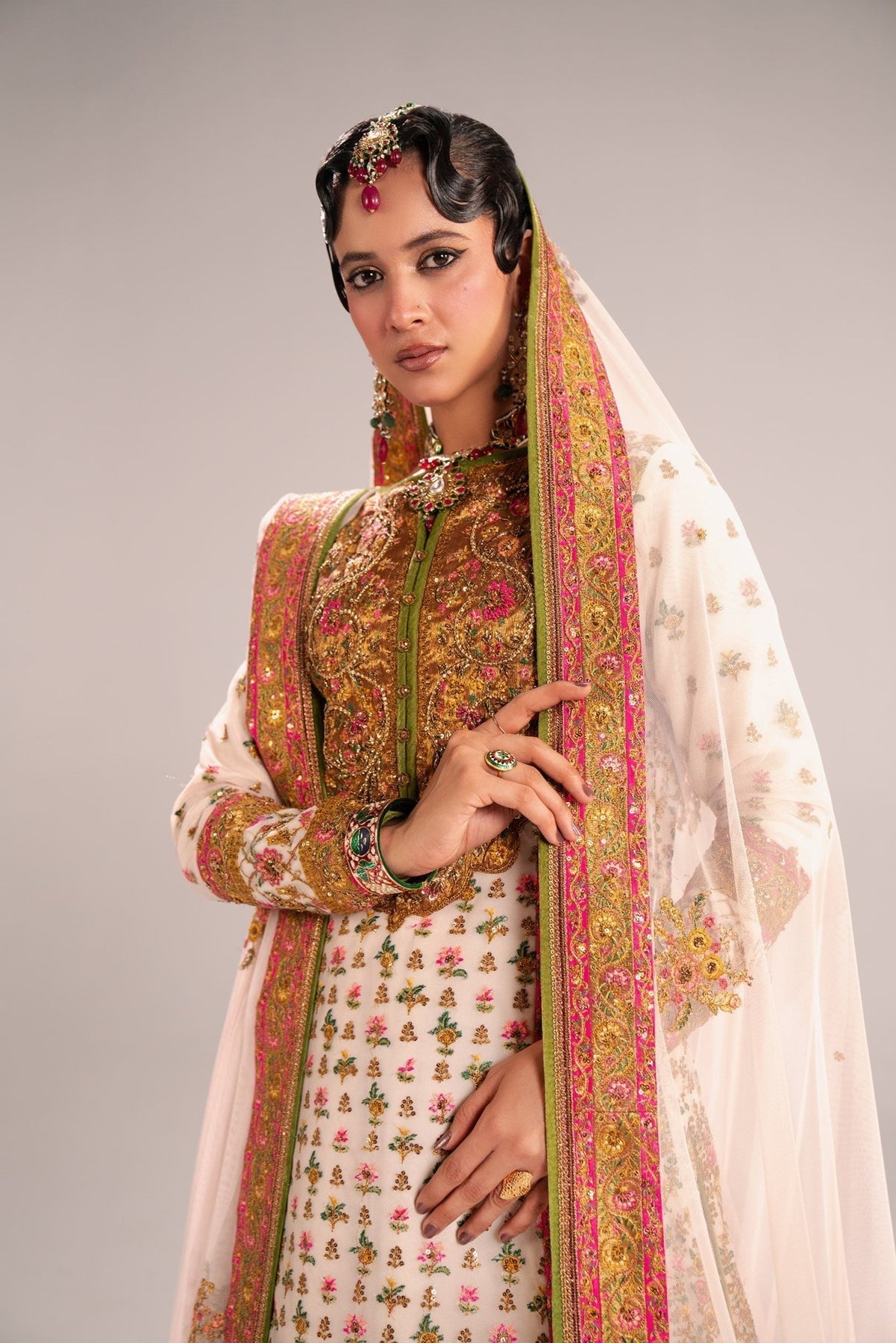 Fahad Hussayn | Mutanjan Bridals | Kashida - Official Fahad Hussayn stockist in UK - Sakeena London