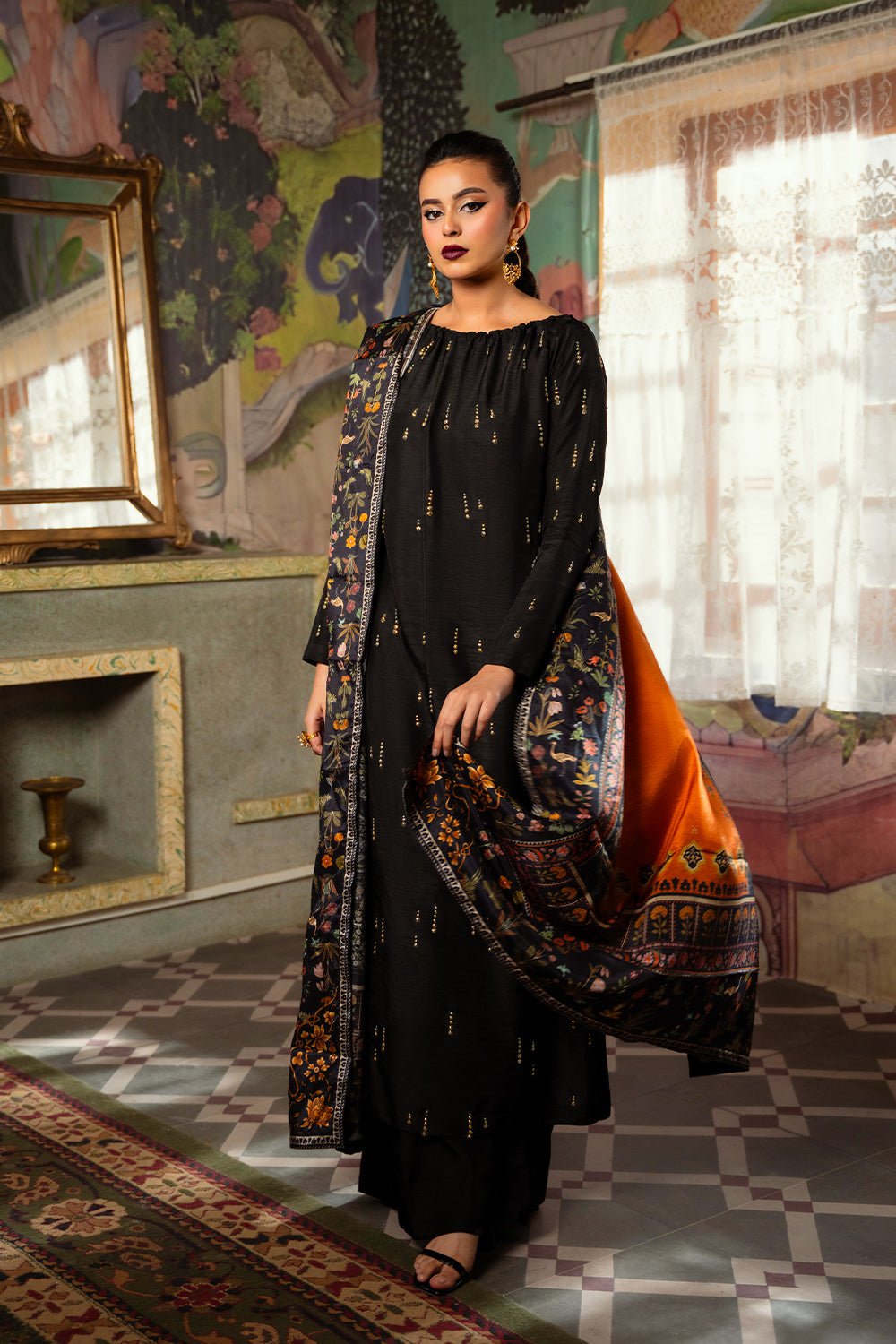 Saira Rizwan | Dahini Silk Pret | ESMA - SRLP02-25 - Official Saira Rizwan stockist in UK - Sakeena London