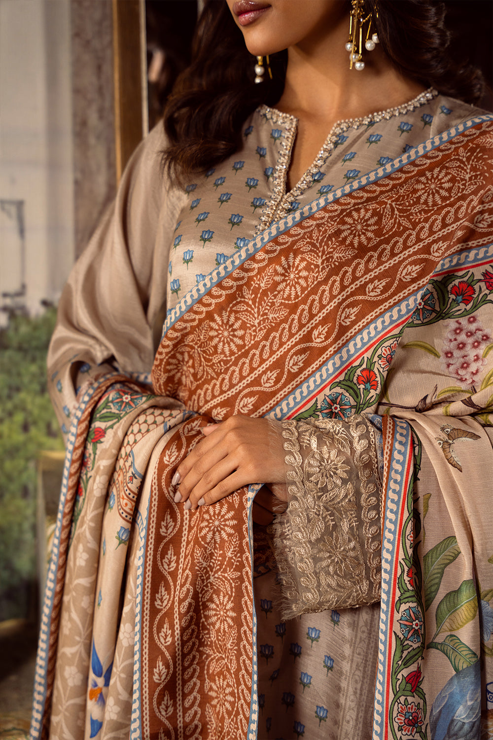 Saira Rizwan | Dahini Silk Pret | MERCINA - SRLP06-25 - Official Saira Rizwan stockist in UK - Sakeena London