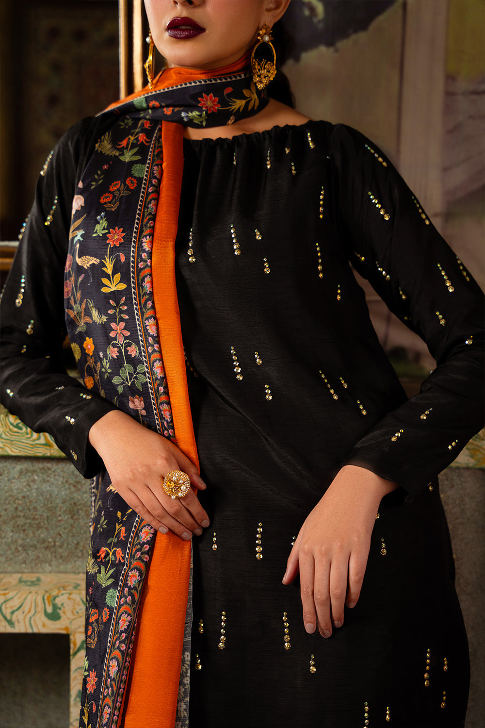Saira Rizwan | Dahini Silk Pret | ESMA - SRLP02-25 - Official Saira Rizwan stockist in UK - Sakeena London