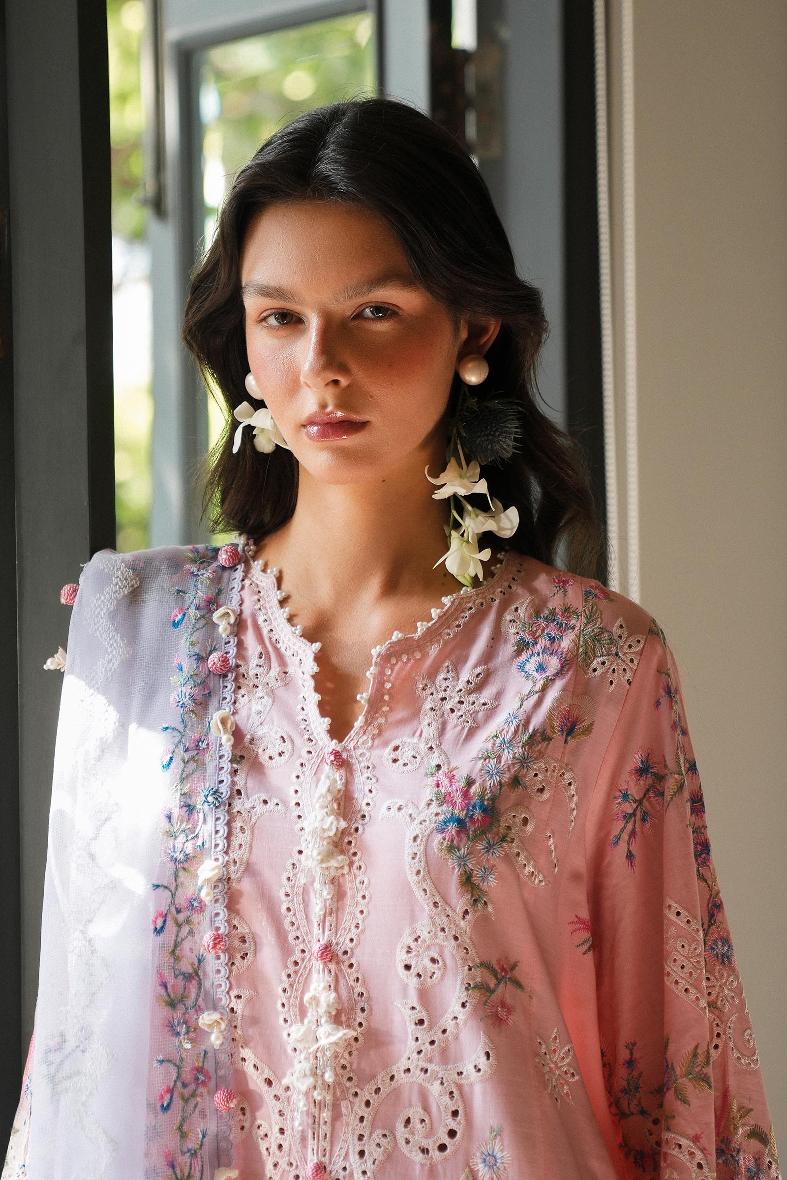 Sana Safinaz | Luxury Lawn 25 | L251-001B-3CT - Official Sana Safinaz stockist in UK - Sakeena London