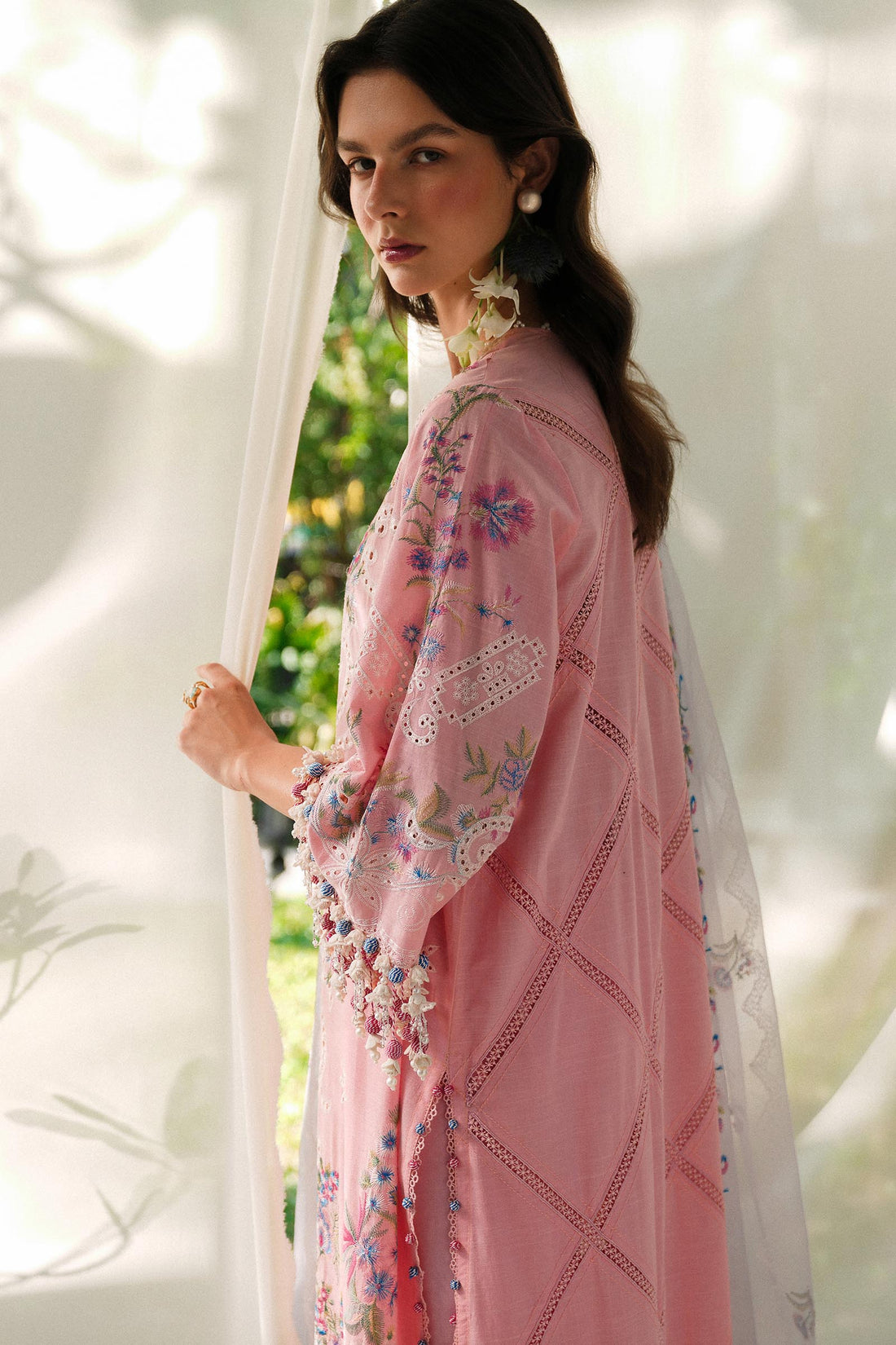 Sana Safinaz | Luxury Lawn 25 | L251-001B-3CT - Official Sana Safinaz stockist in UK - Sakeena London