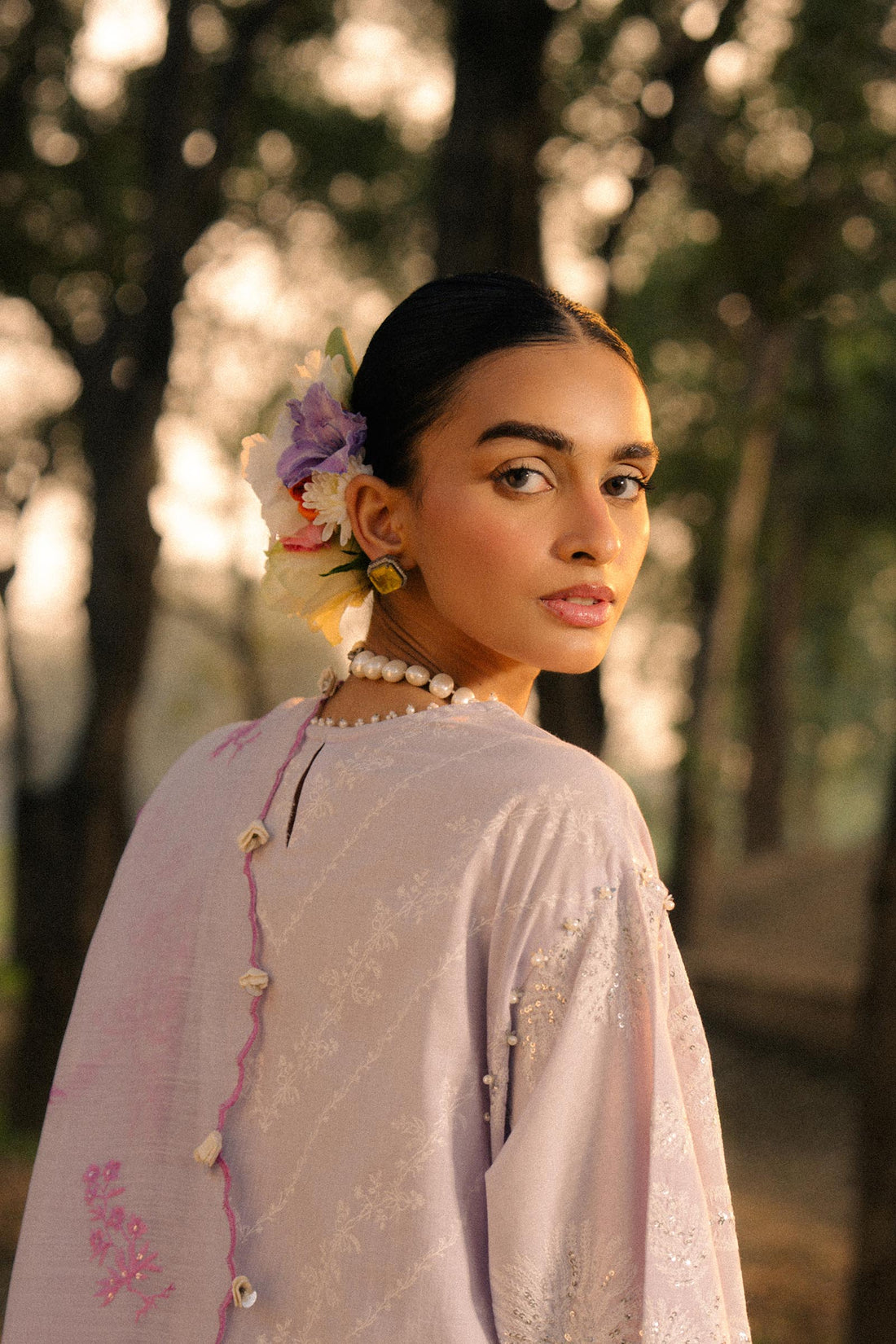 Sana Safinaz | Luxury Lawn 25 | L251-002B-3DI - Official Sana Safinaz stockist in UK - Sakeena London