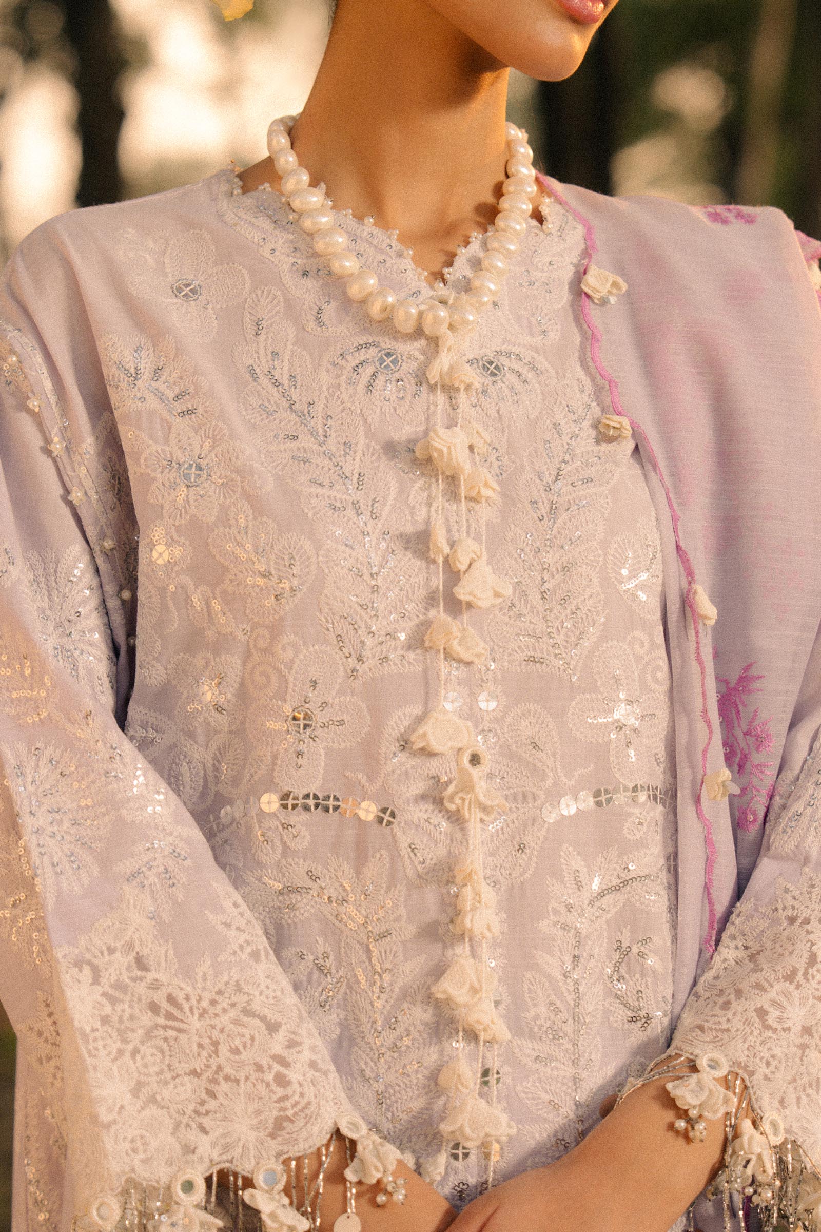 Sana Safinaz | Luxury Lawn 25 | L251-002B-3DI - Official Sana Safinaz stockist in UK - Sakeena London