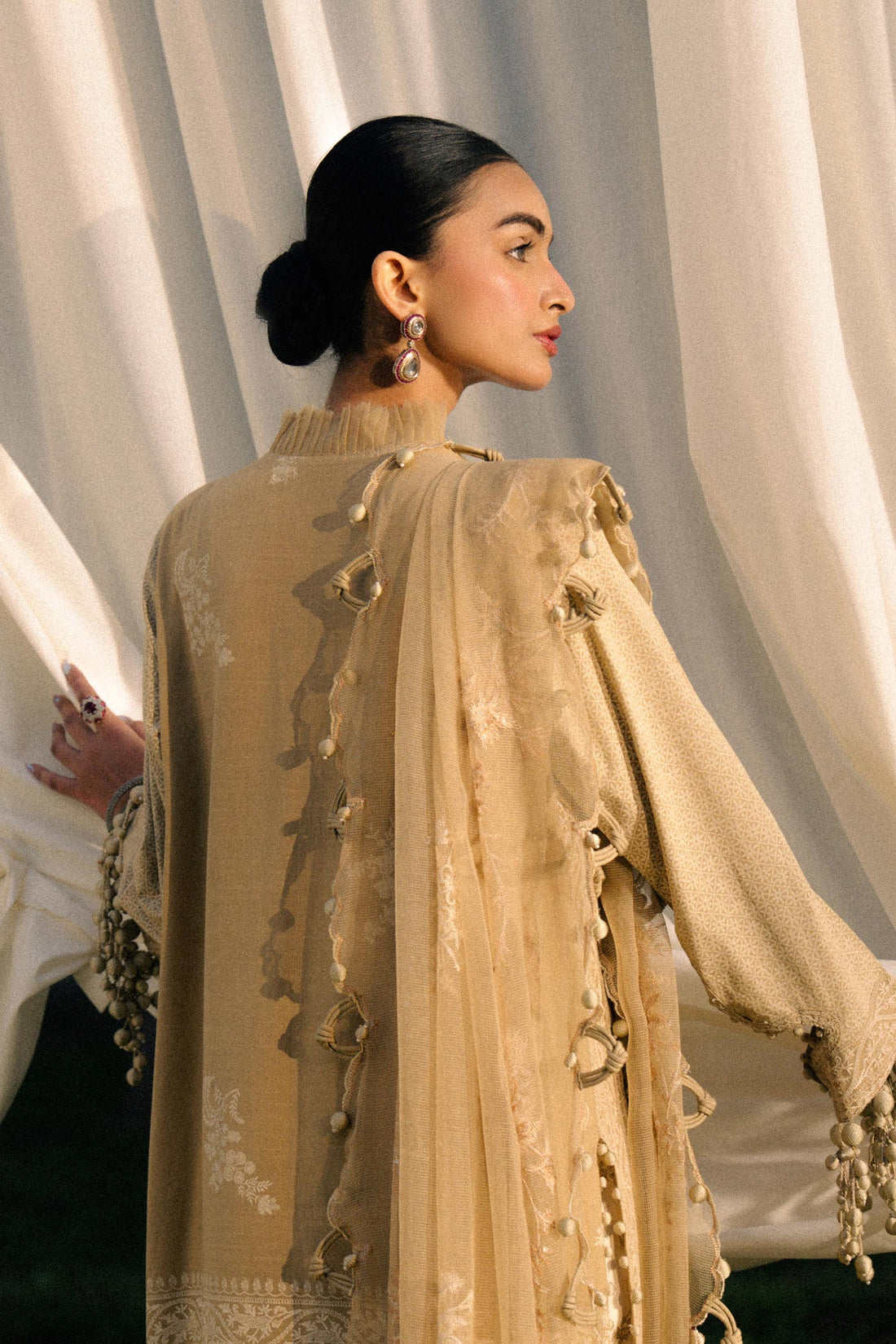 Sana Safinaz | Luxury Lawn 25 | L251-004A-3CT - Official Sana Safinaz stockist in UK - Sakeena London