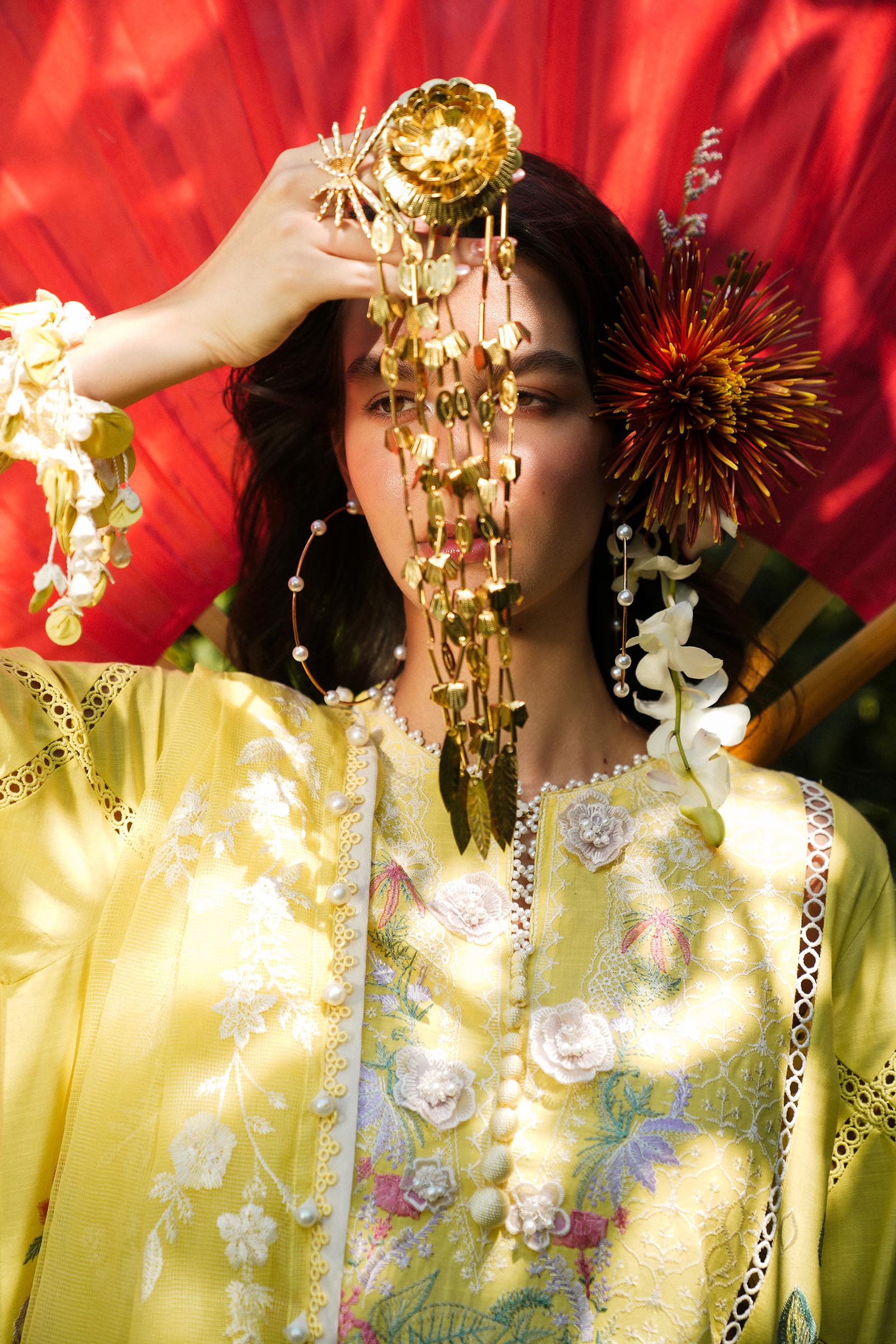 Sana Safinaz | Luxury Lawn 25 | L251-005B-3CT - Official Sana Safinaz stockist in UK - Sakeena London